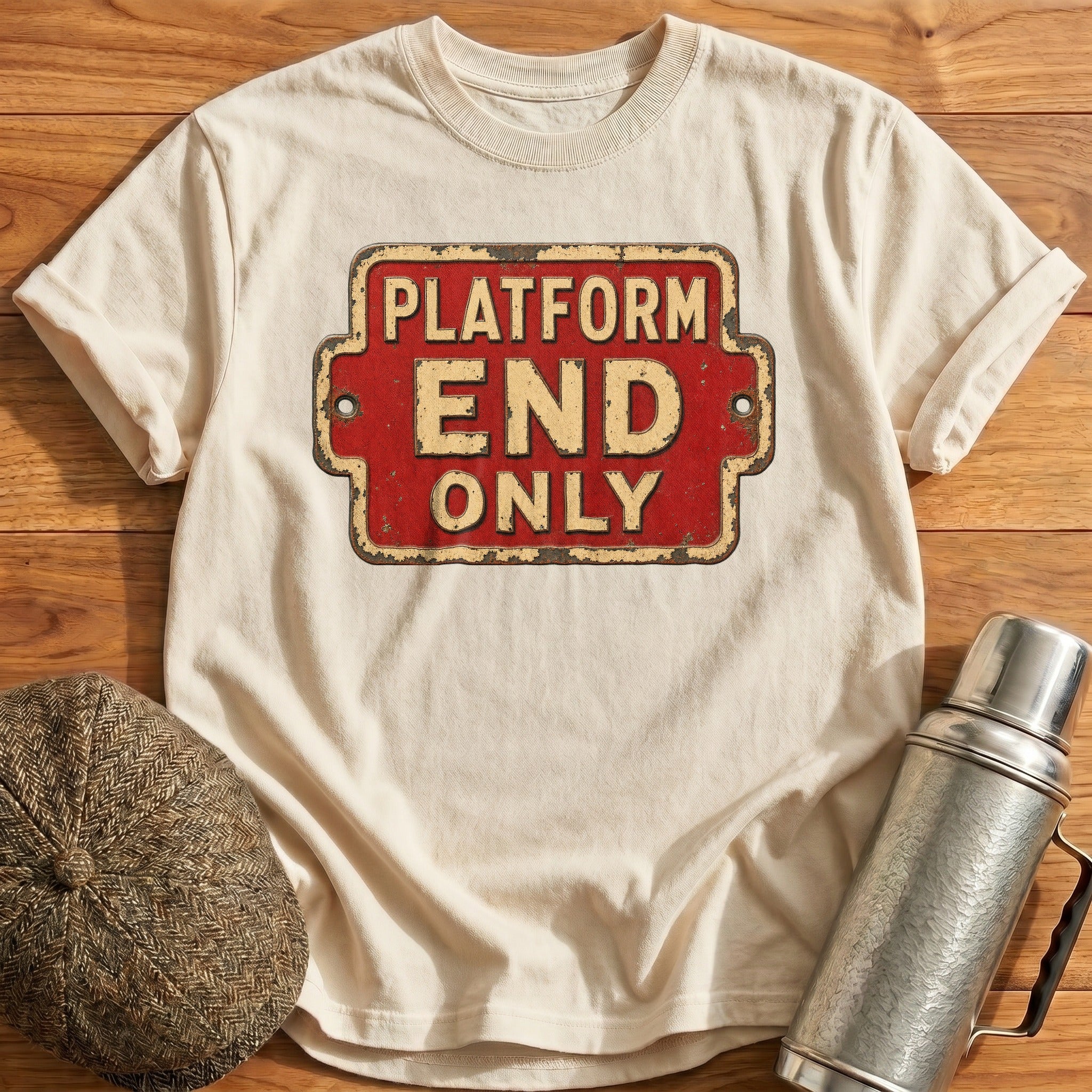 End of the Line T-Shirt - Natural