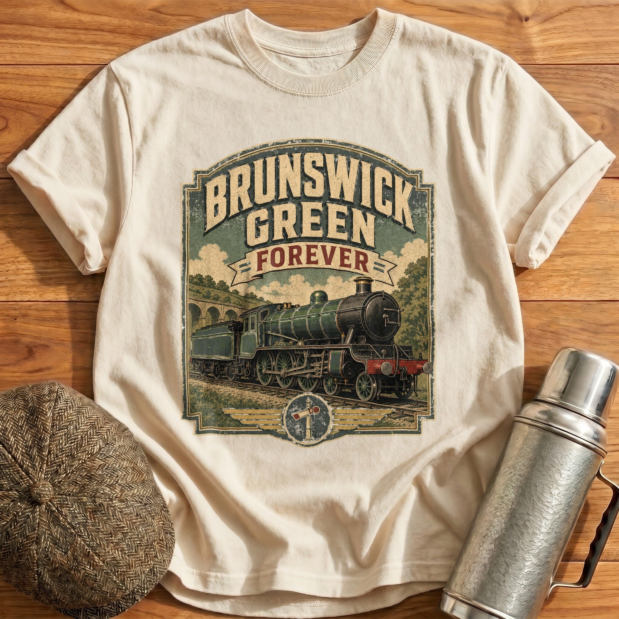 Green Forever T-Shirt - Natural
