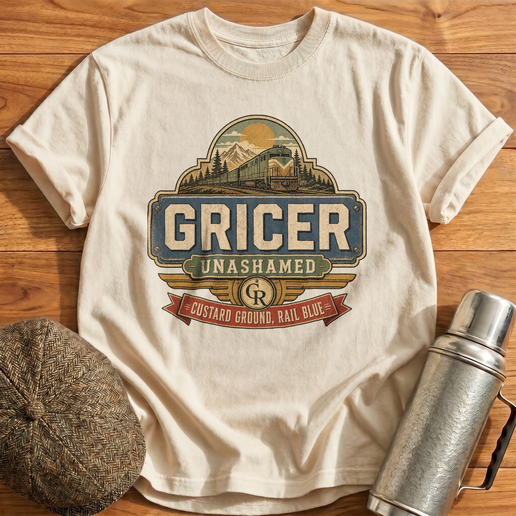 Gricer Unashamed T-Shirt - Natural