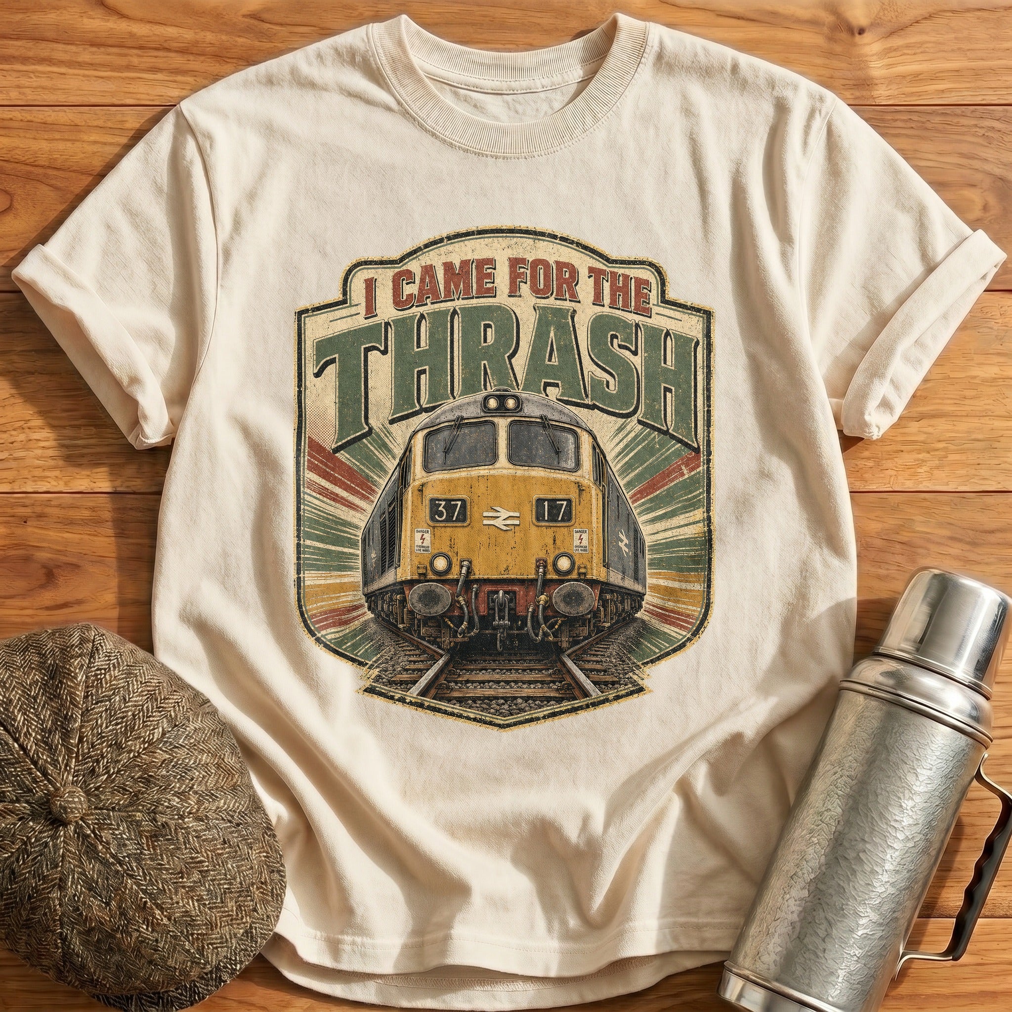 I Came for the Thrash T-Shirt - Natural