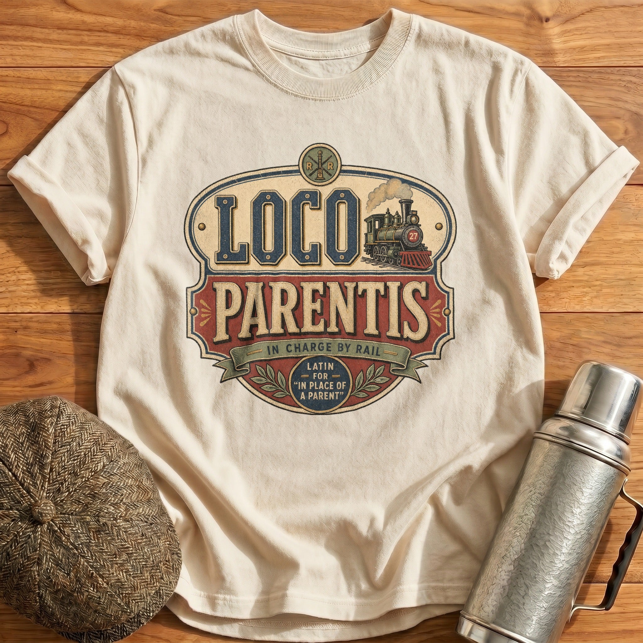 Loco Parentis T-Shirt - Natural