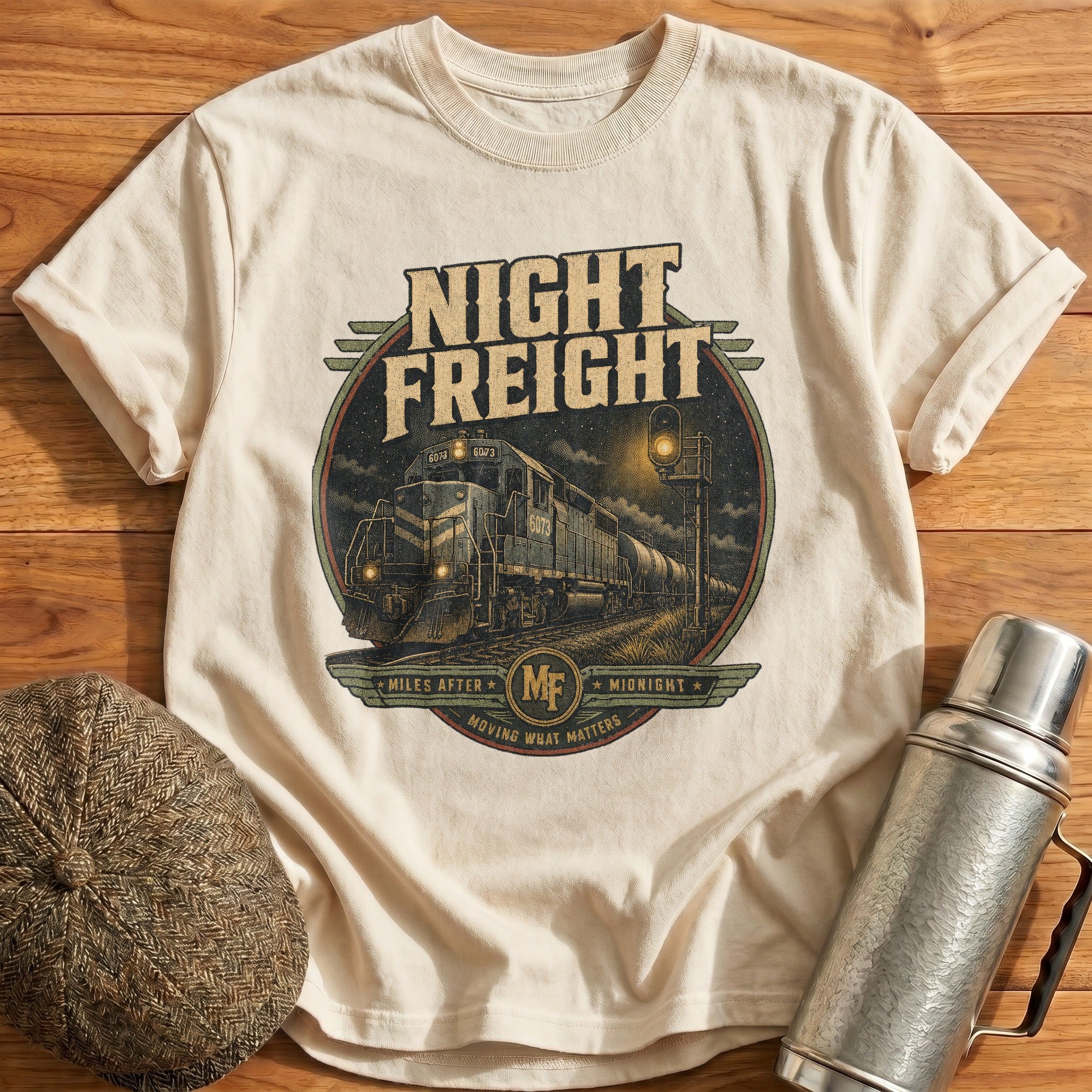 Miles After Midnight T-Shirt - Natural