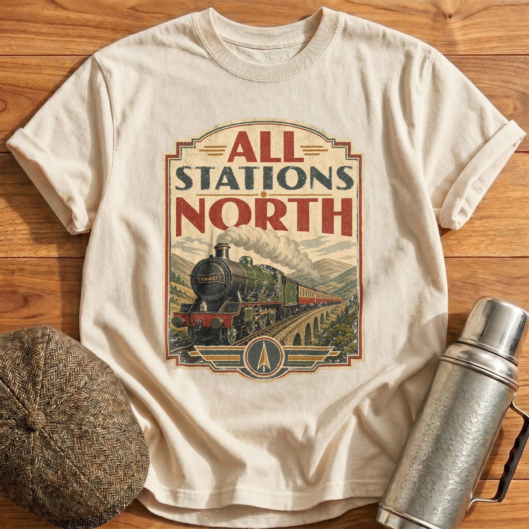 Northern Passage T-Shirt - Natural