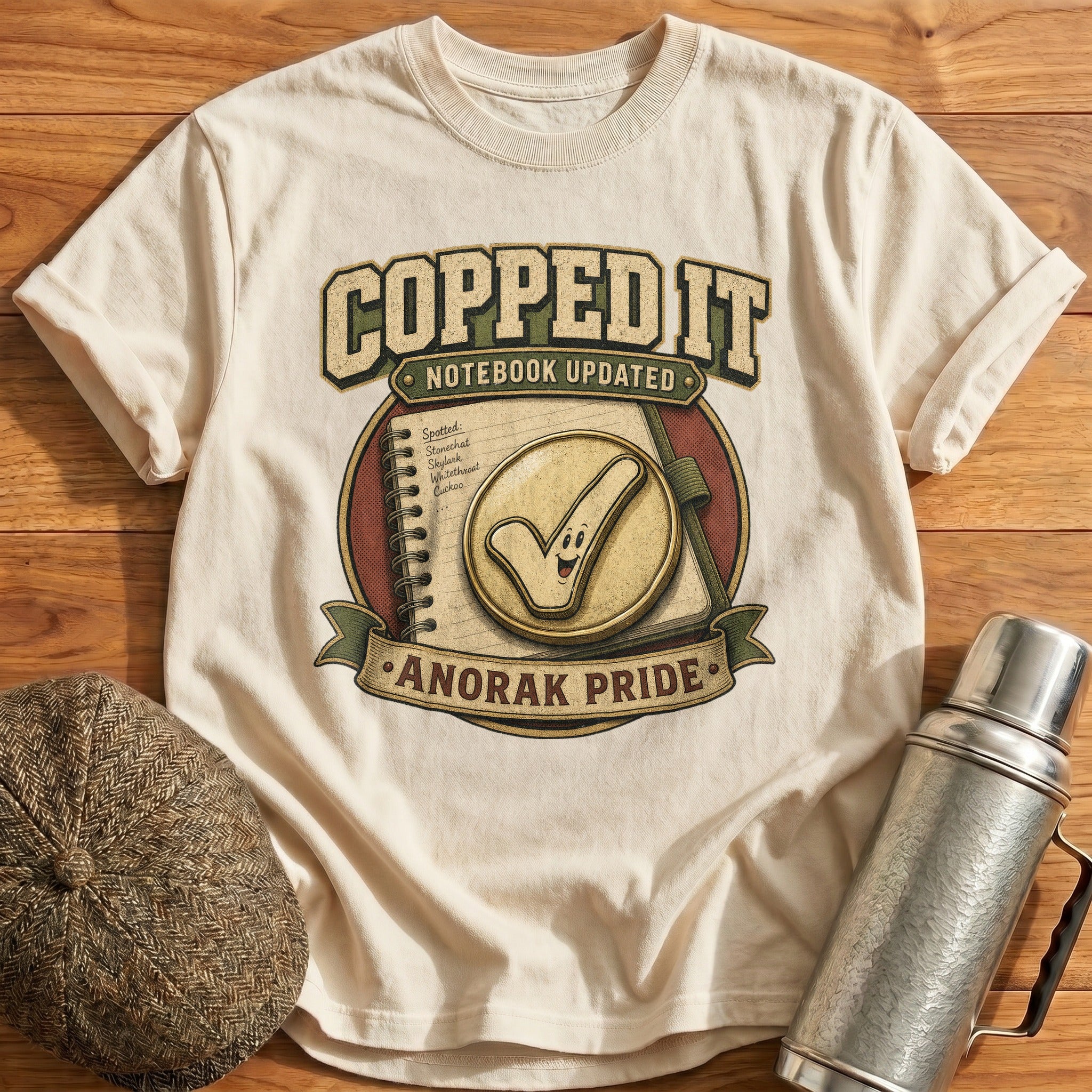 Notebook Updated T-Shirt - Natural