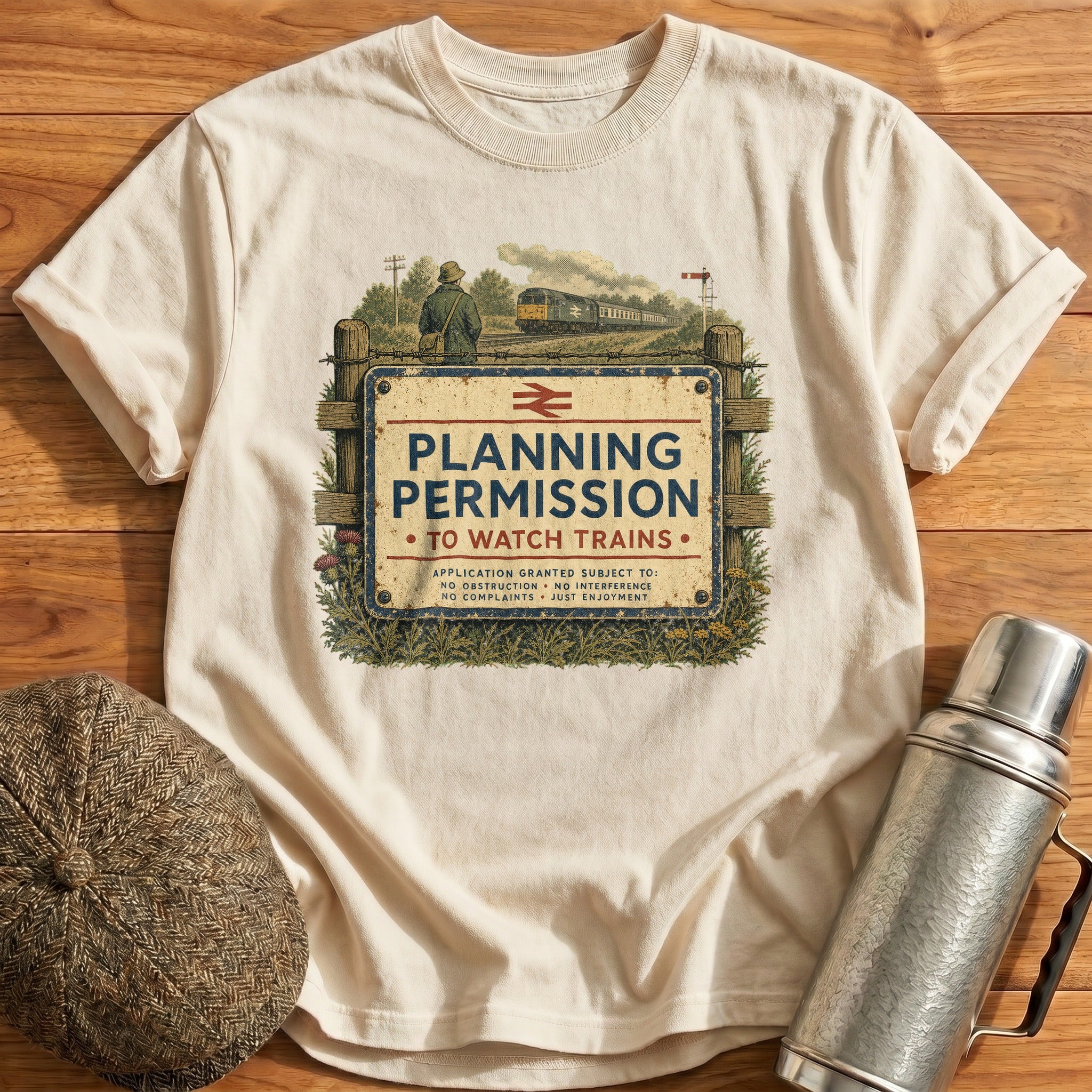 Permission Granted T-Shirt - Natural