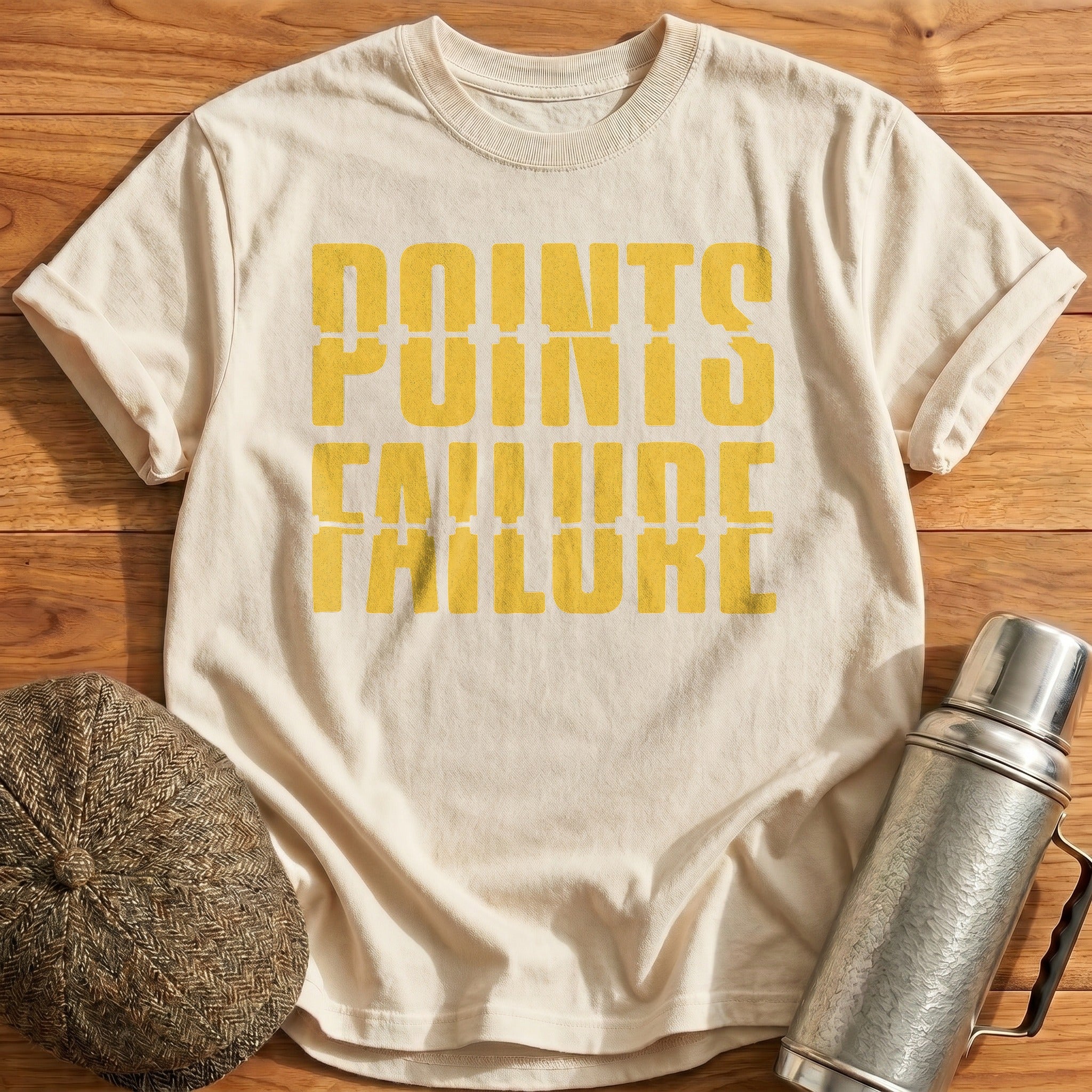Points Failure T-Shirt - Natural