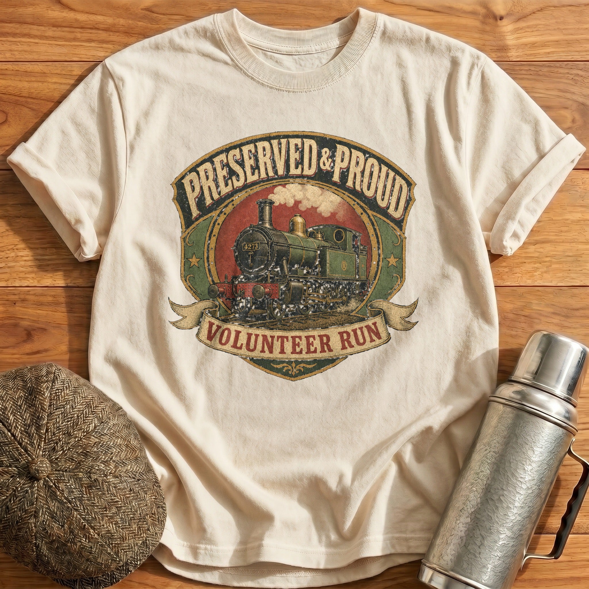 Preserved & Proud T-Shirt - Natural