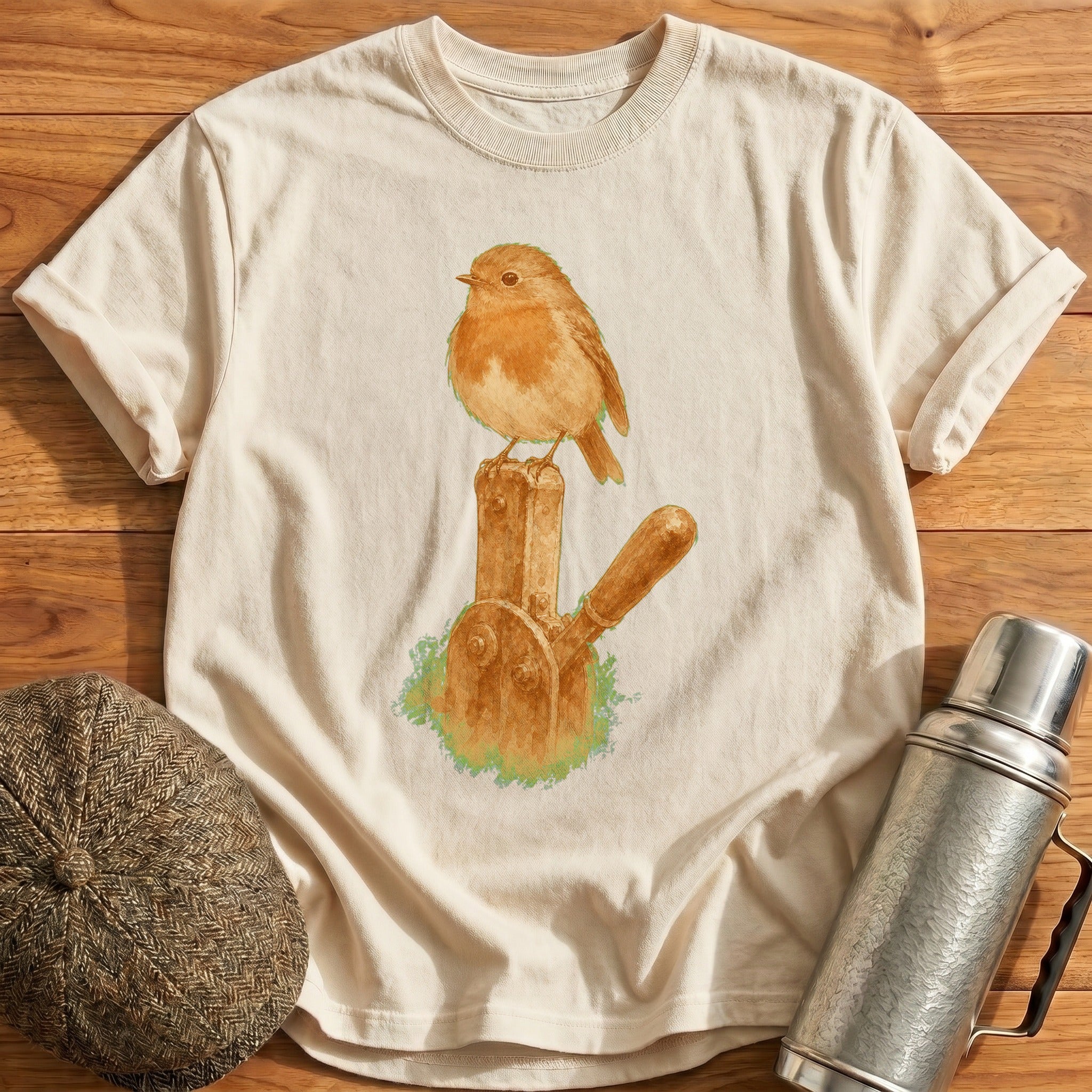 Signal Post Vigil T-Shirt - Natural