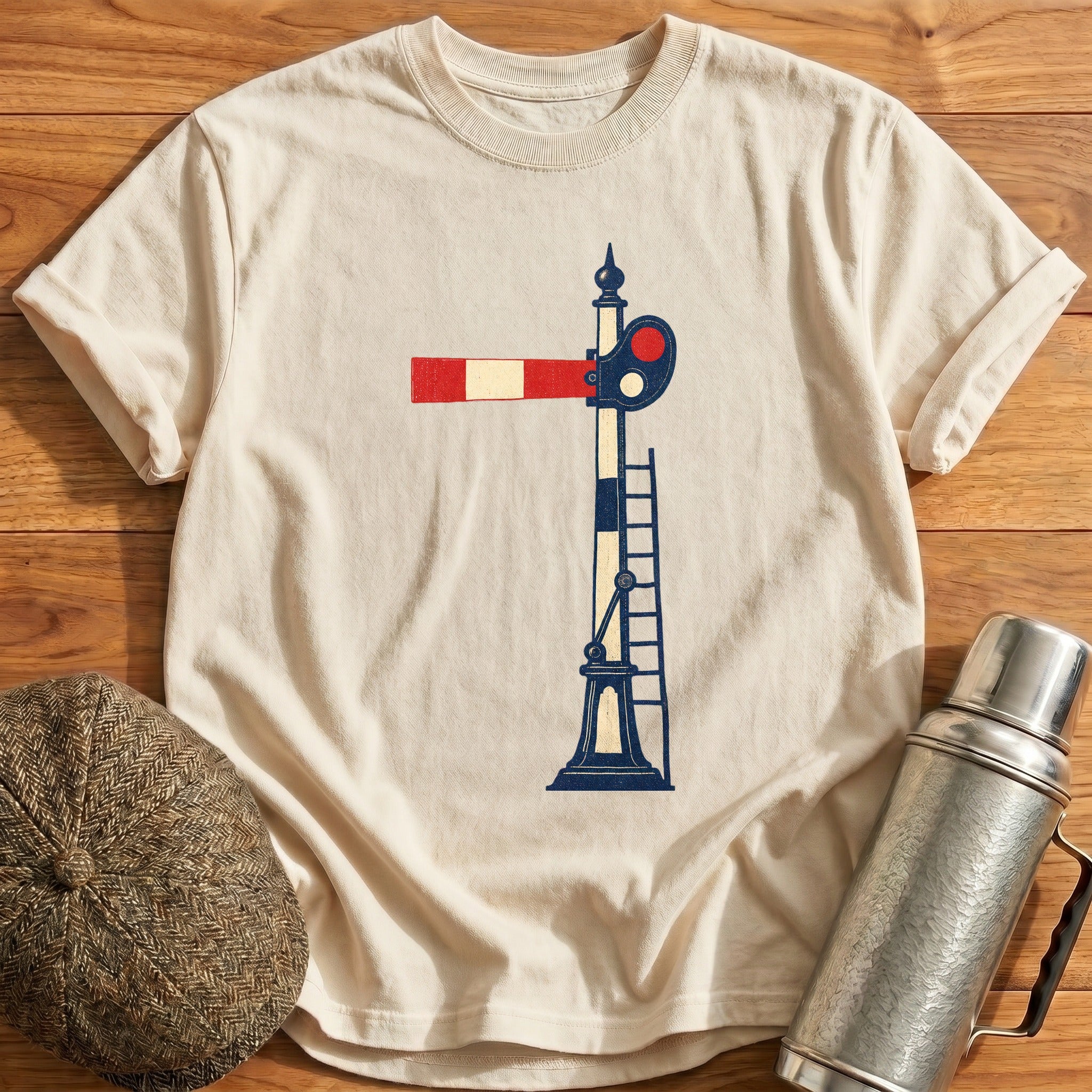 Stop & Go T-Shirt - Natural
