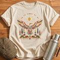 Wings & Compass T-Shirt - Natural