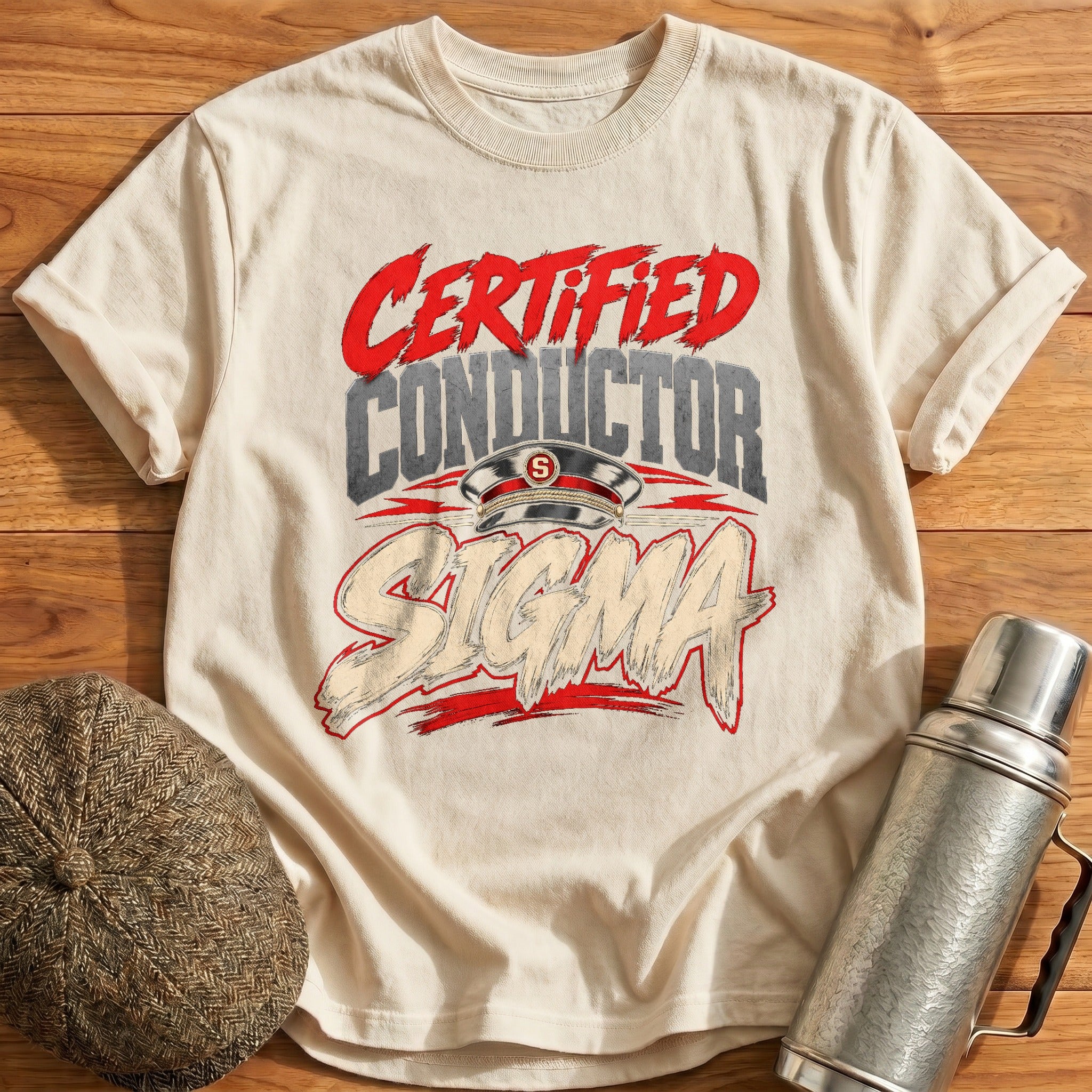 Certified Conductor Sigma T-Shirt - Natural