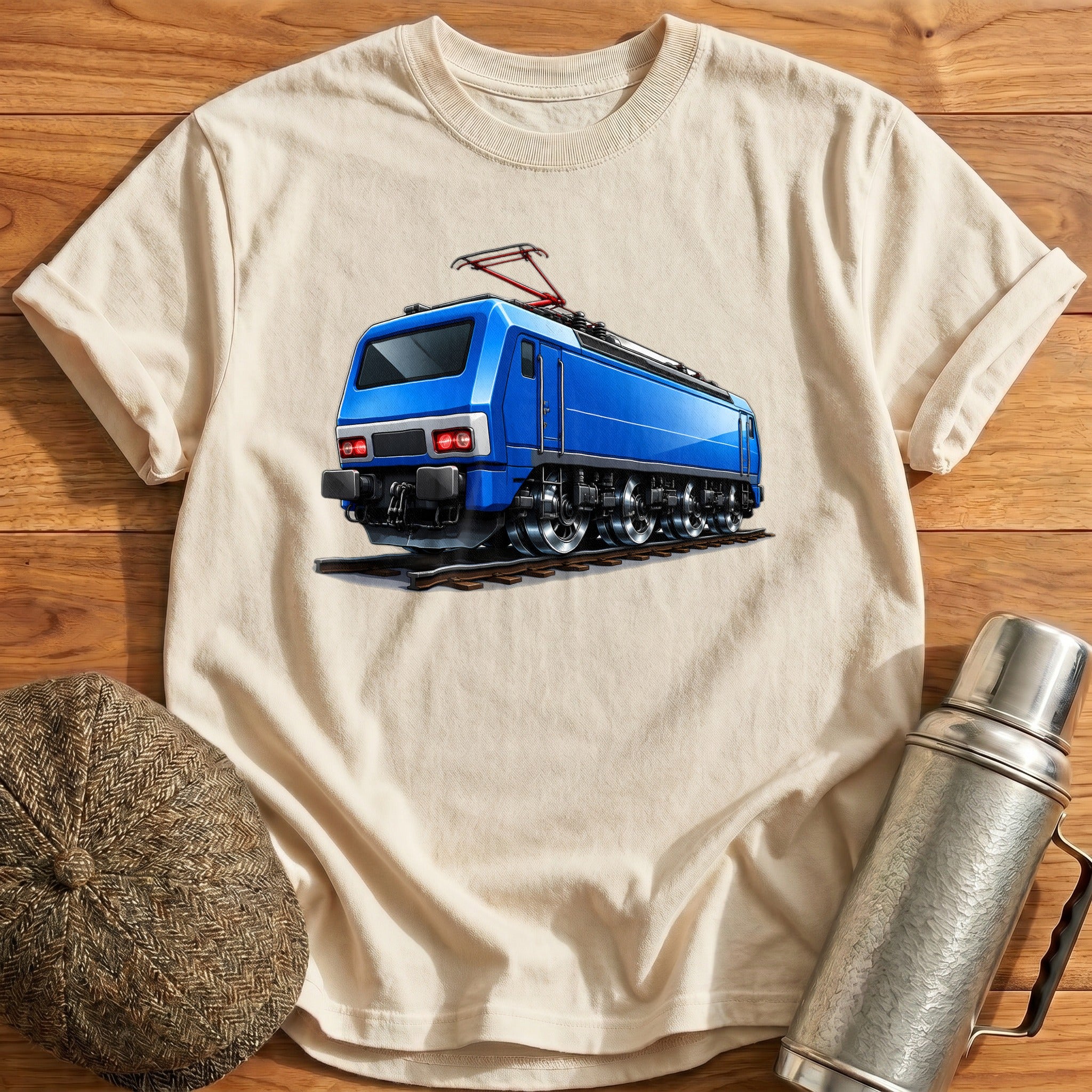 Electricloco Rear34 T-Shirt - Natural