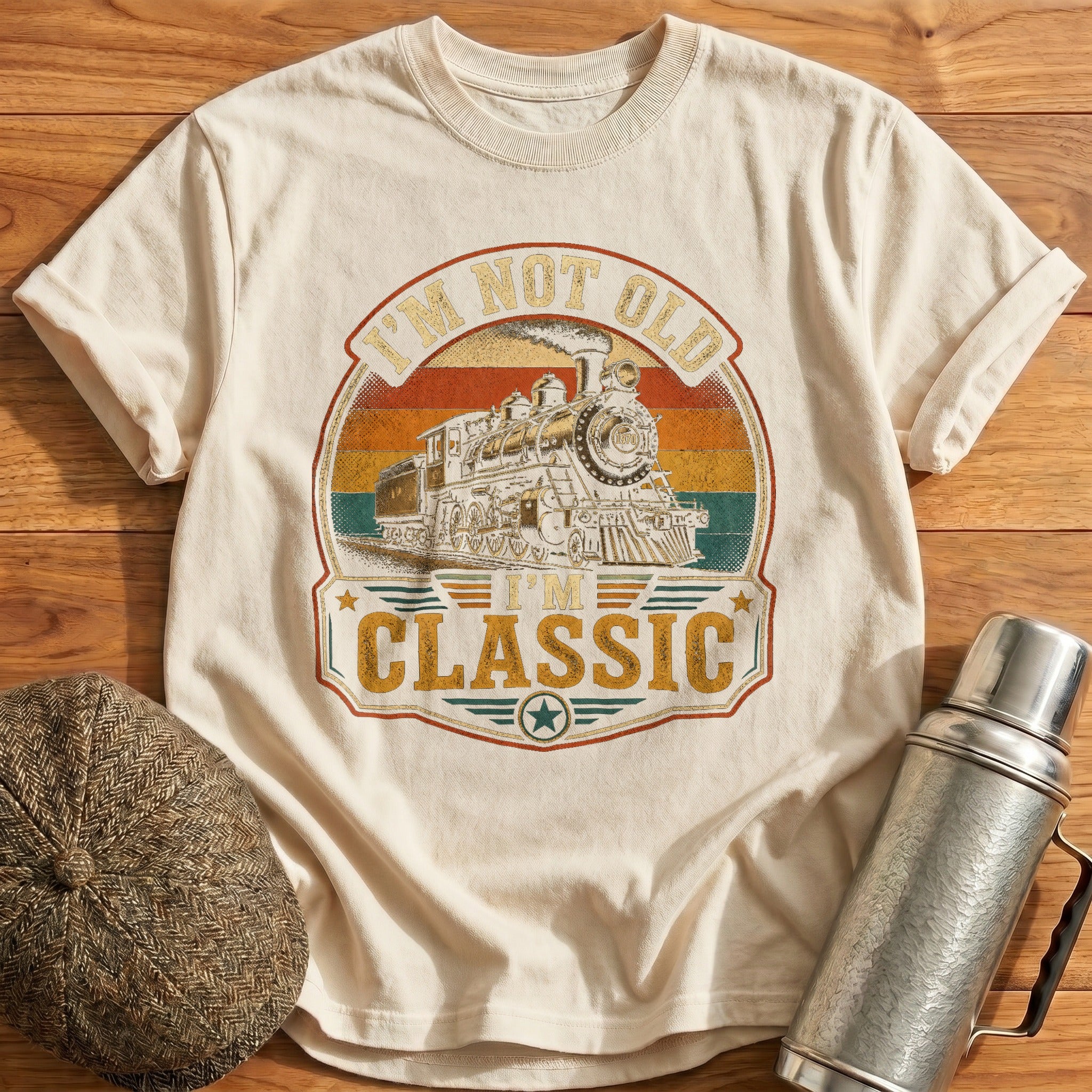 I'm not Old I'm Classic T-Shirt - Natural