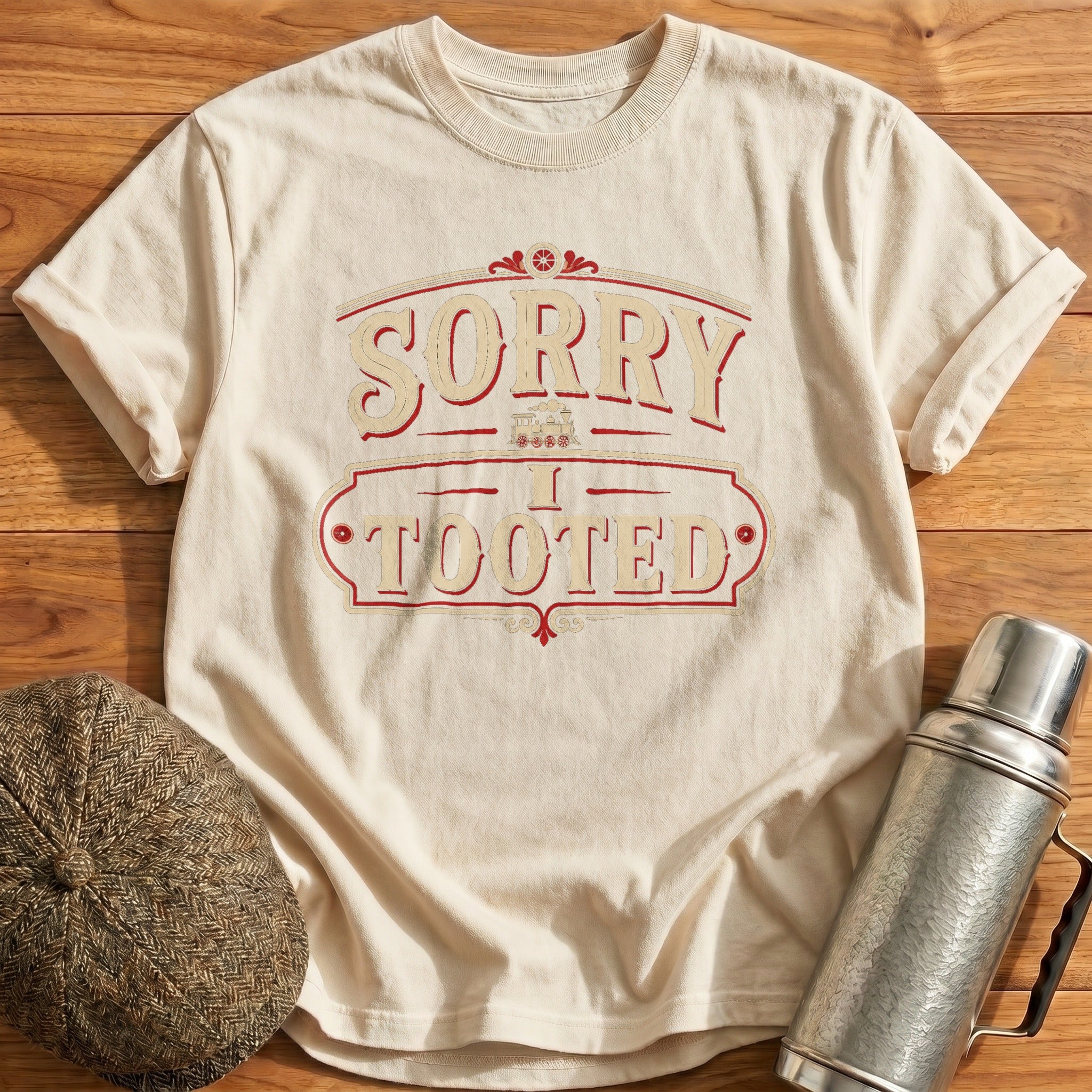 Sorry I Tooted T-Shirt - Natural