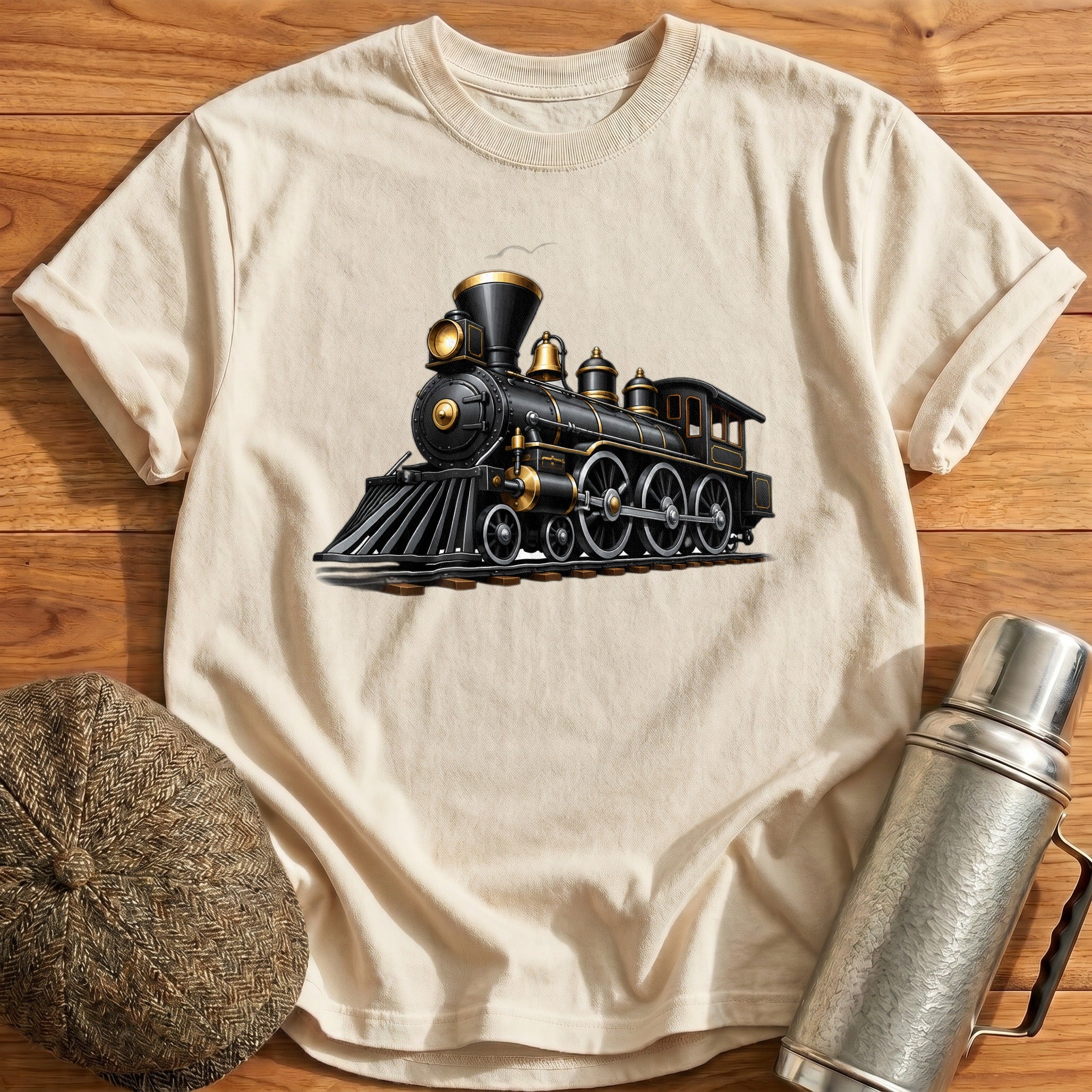 Westernsteam Front34 T-Shirt - Natural