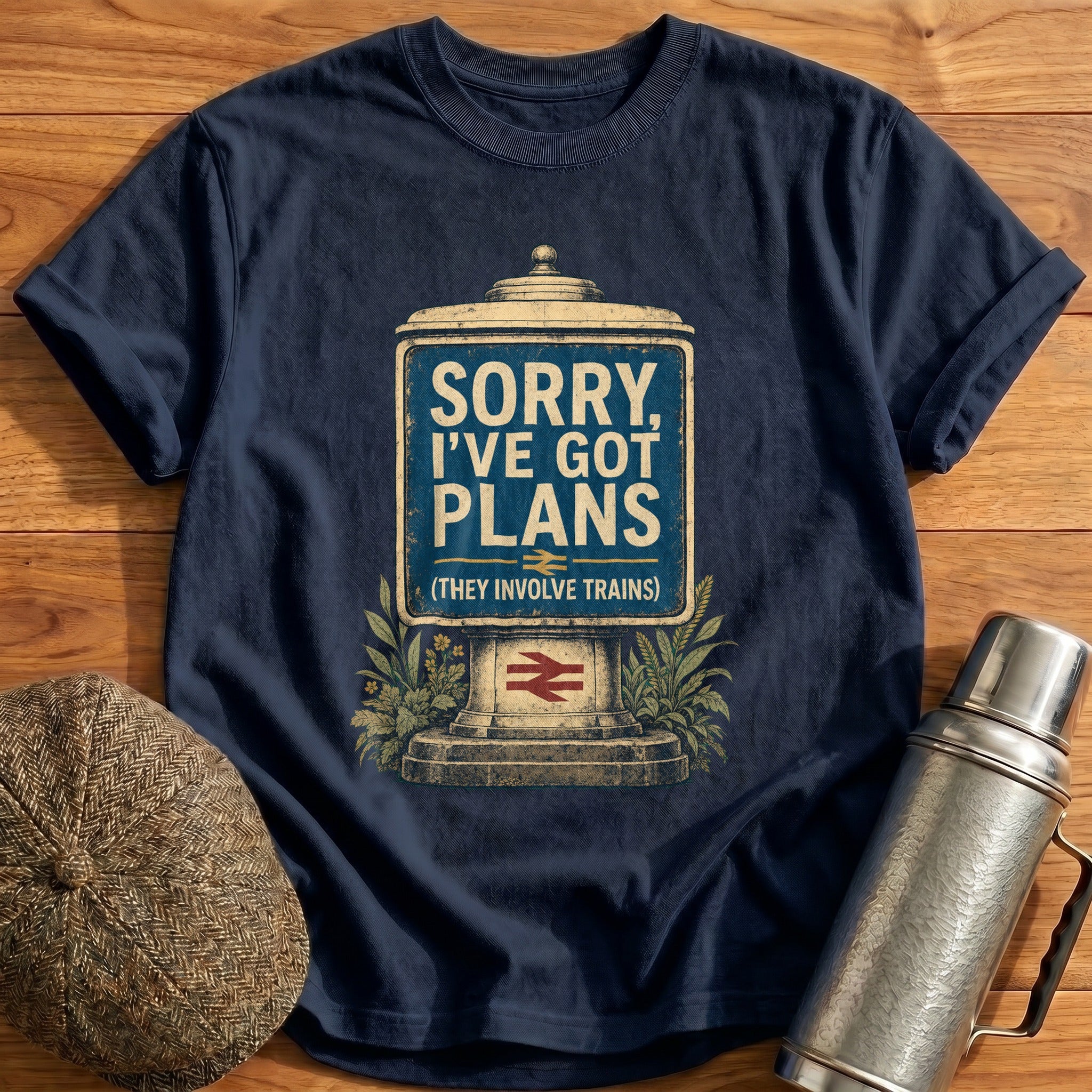 Sorry, I've Got Plans T-Shirt - Navy
