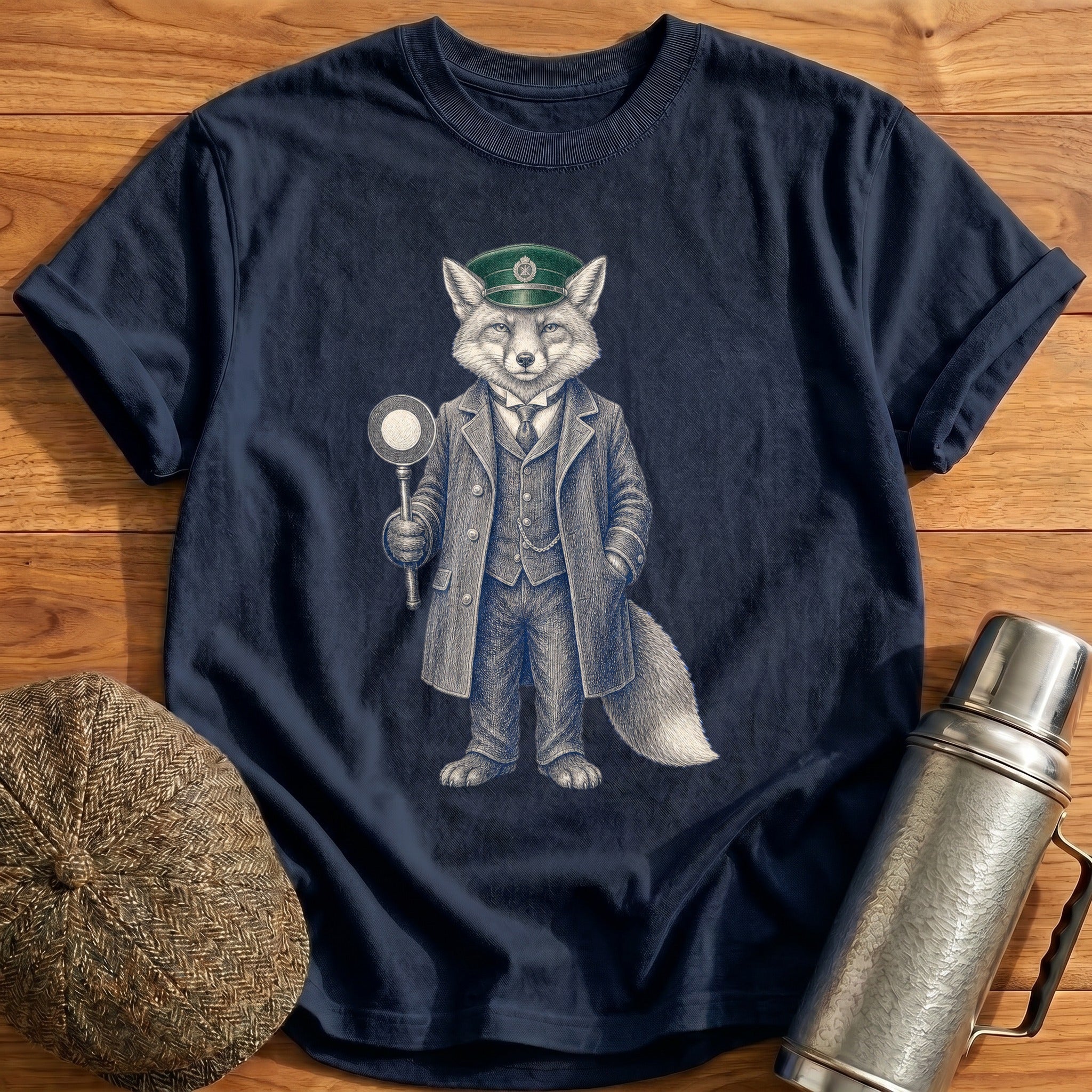 Red Fox Stationmaster II T-Shirt - Navy