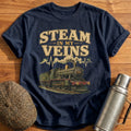 Steam in my Veins T-Shirt - Navy