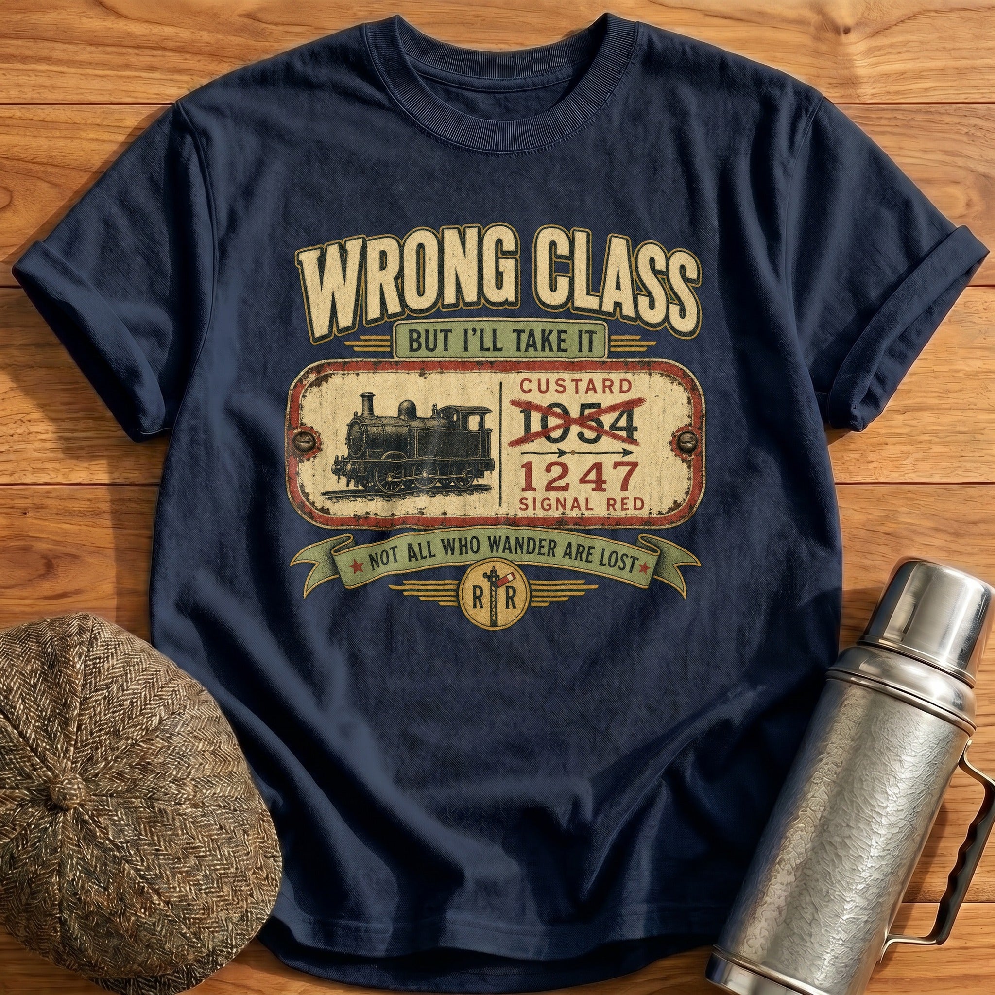 Wrong Class T-Shirt - Navy