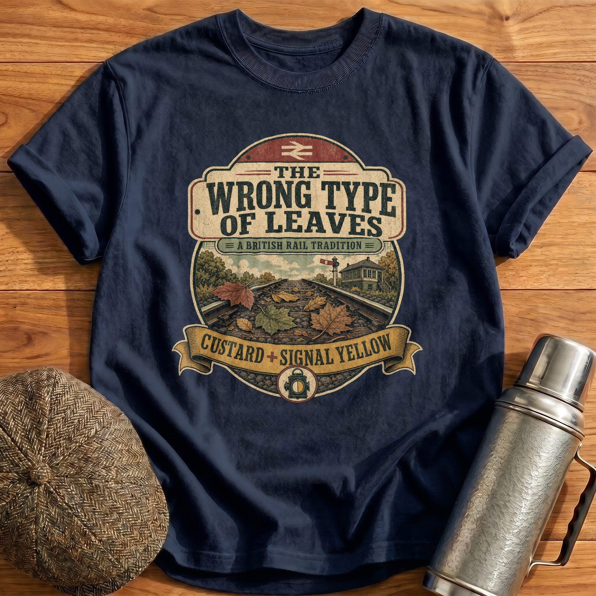 The Wrong Type of Leaves T-Shirt - Navy