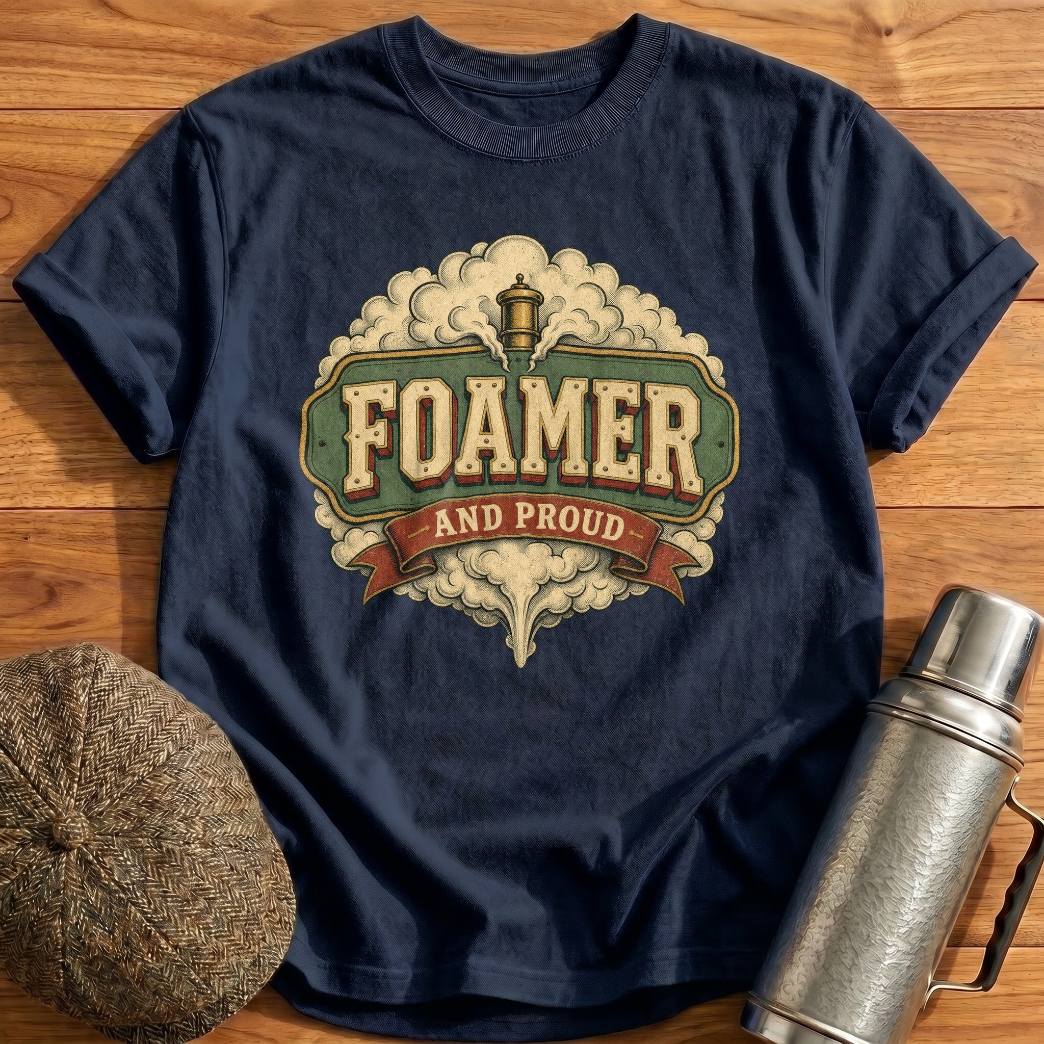 Foamer T-Shirt - Navy