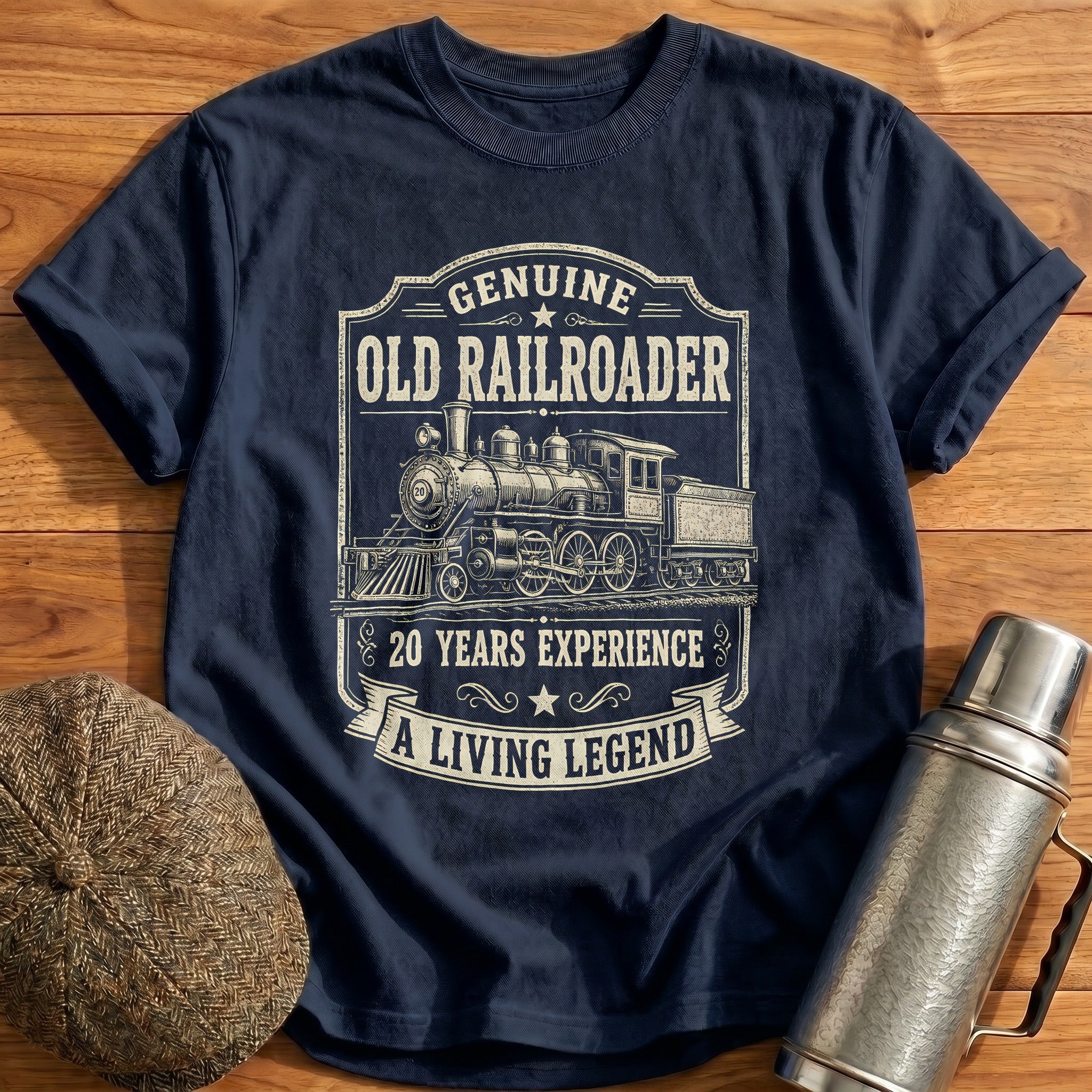 20 Living Legend T-Shirt - Navy