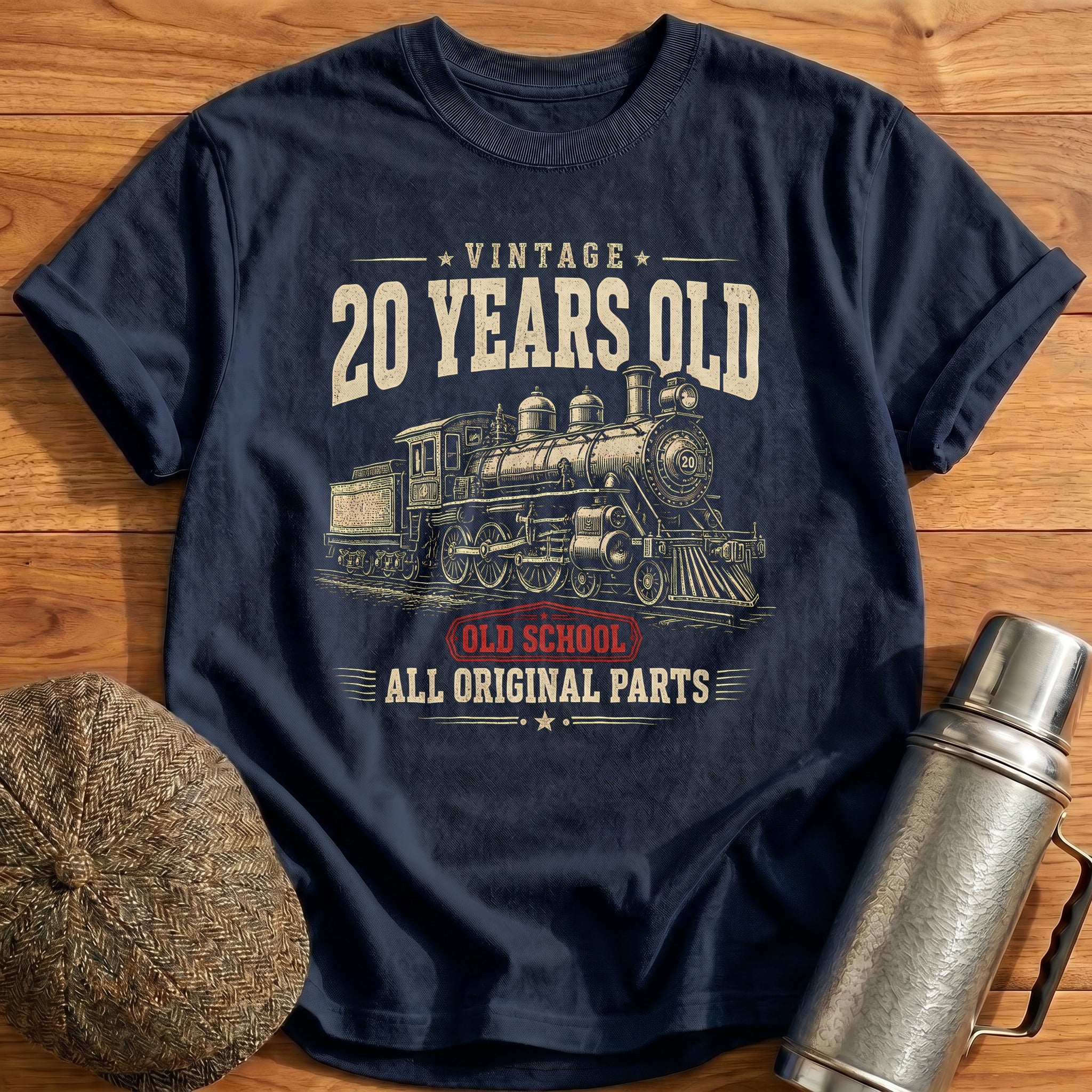 20 Original Parts T-Shirt - Navy