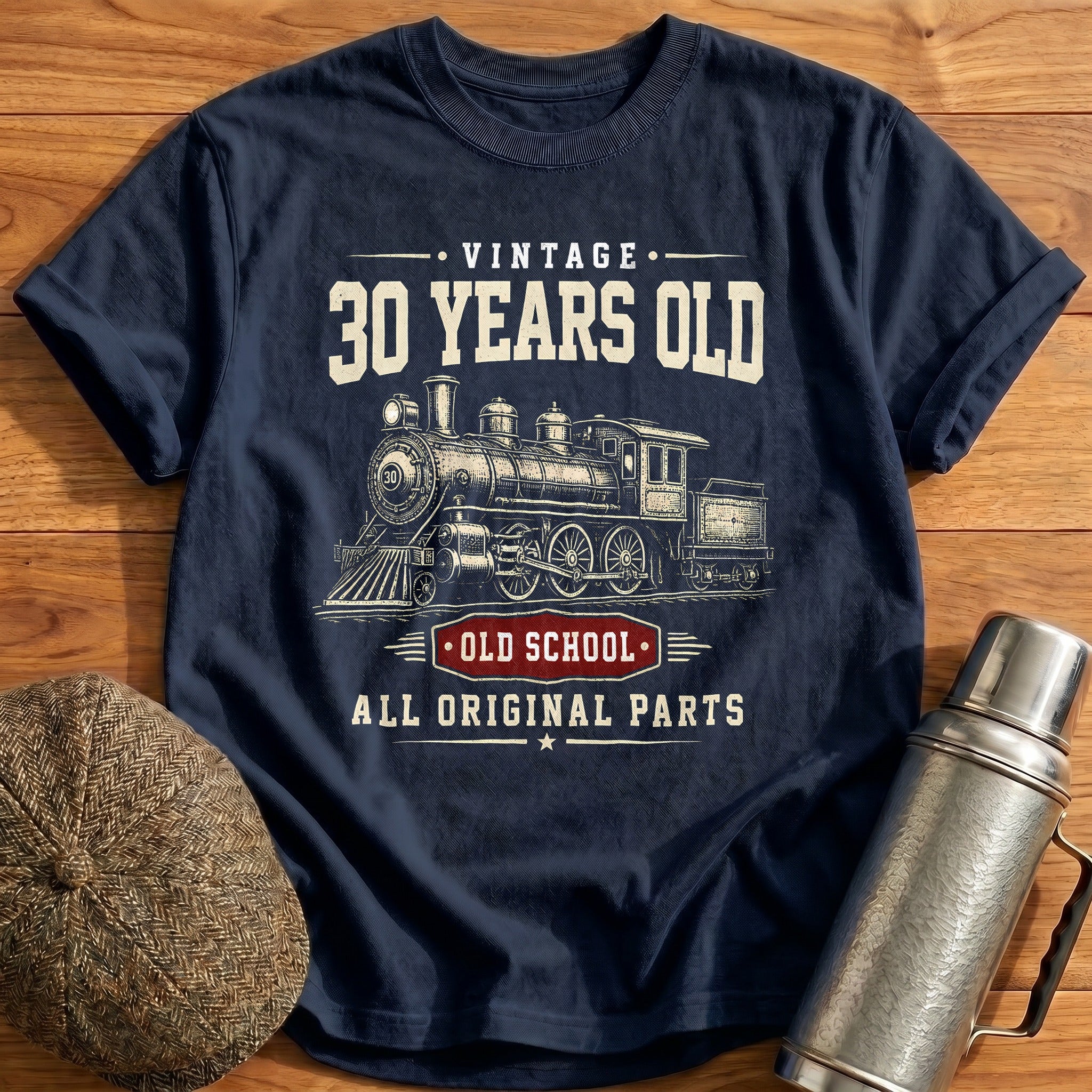 30 Original Parts T-Shirt - Navy