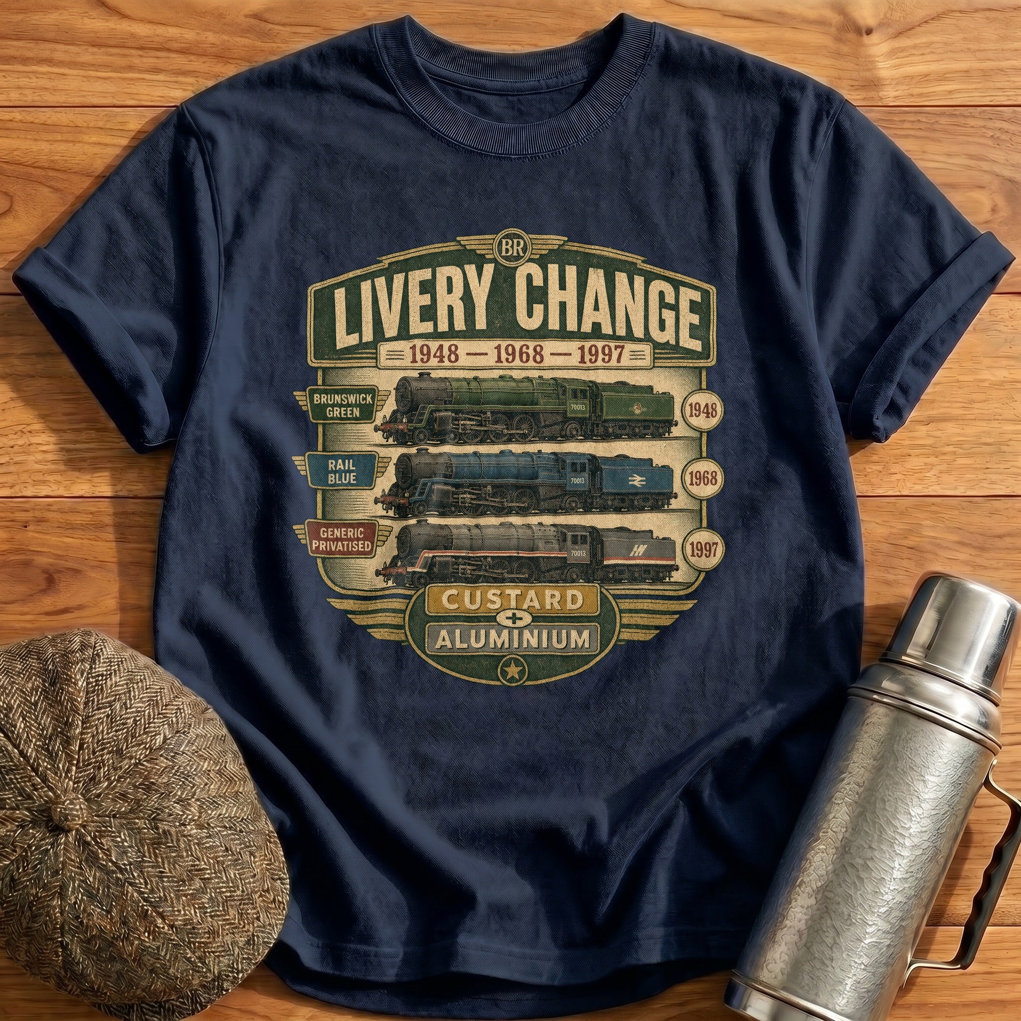 Livery Change T-Shirt - Navy
