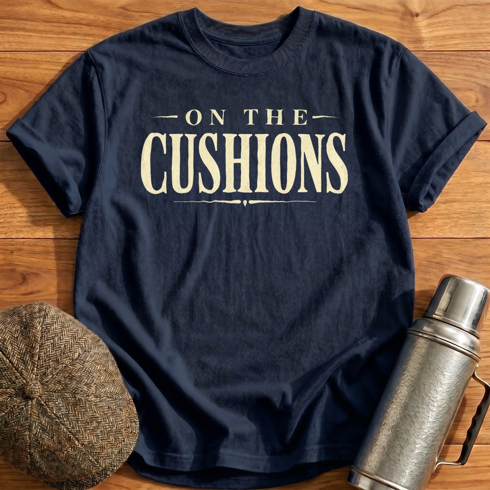 On the Cushions T-Shirt - Navy