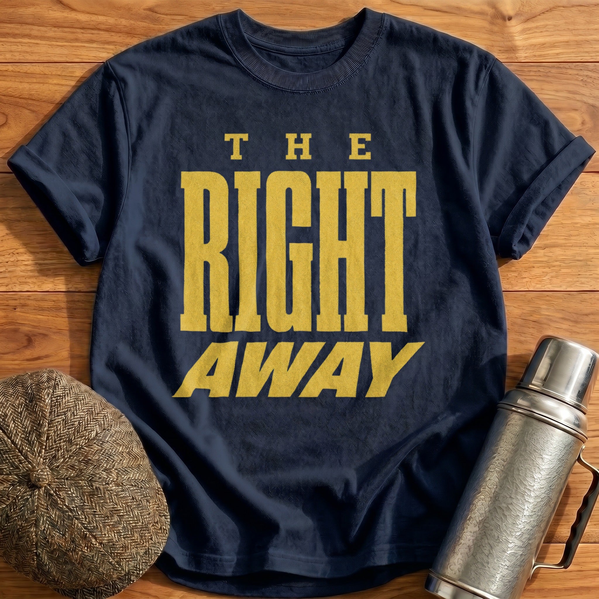 The Right Away T-Shirt - Navy