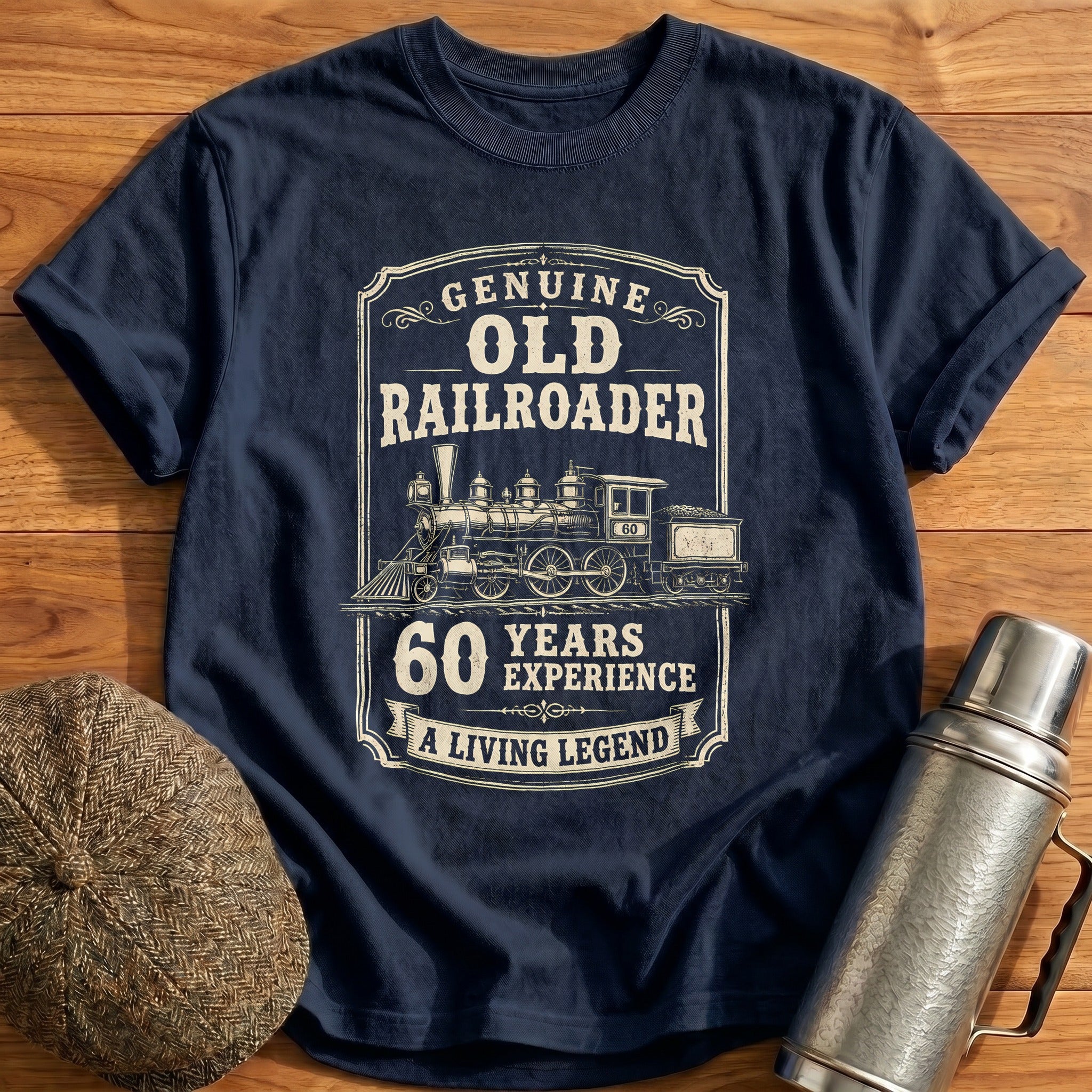 60 Living Legend T-Shirt - Navy