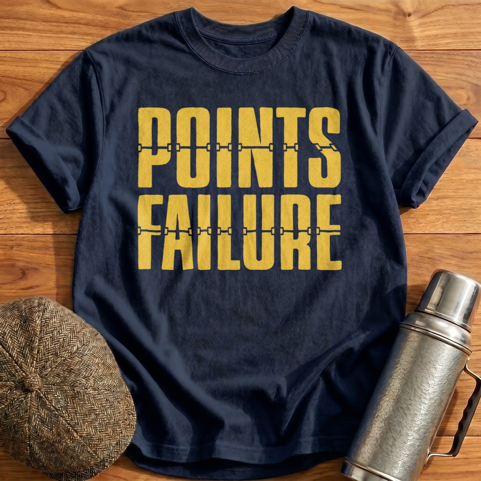 Points Failure T-Shirt - Navy