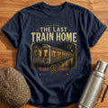 The Last Train Home T-Shirt - Navy