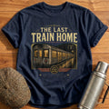 The Last Train Home Kids T-Shirt - Navy
