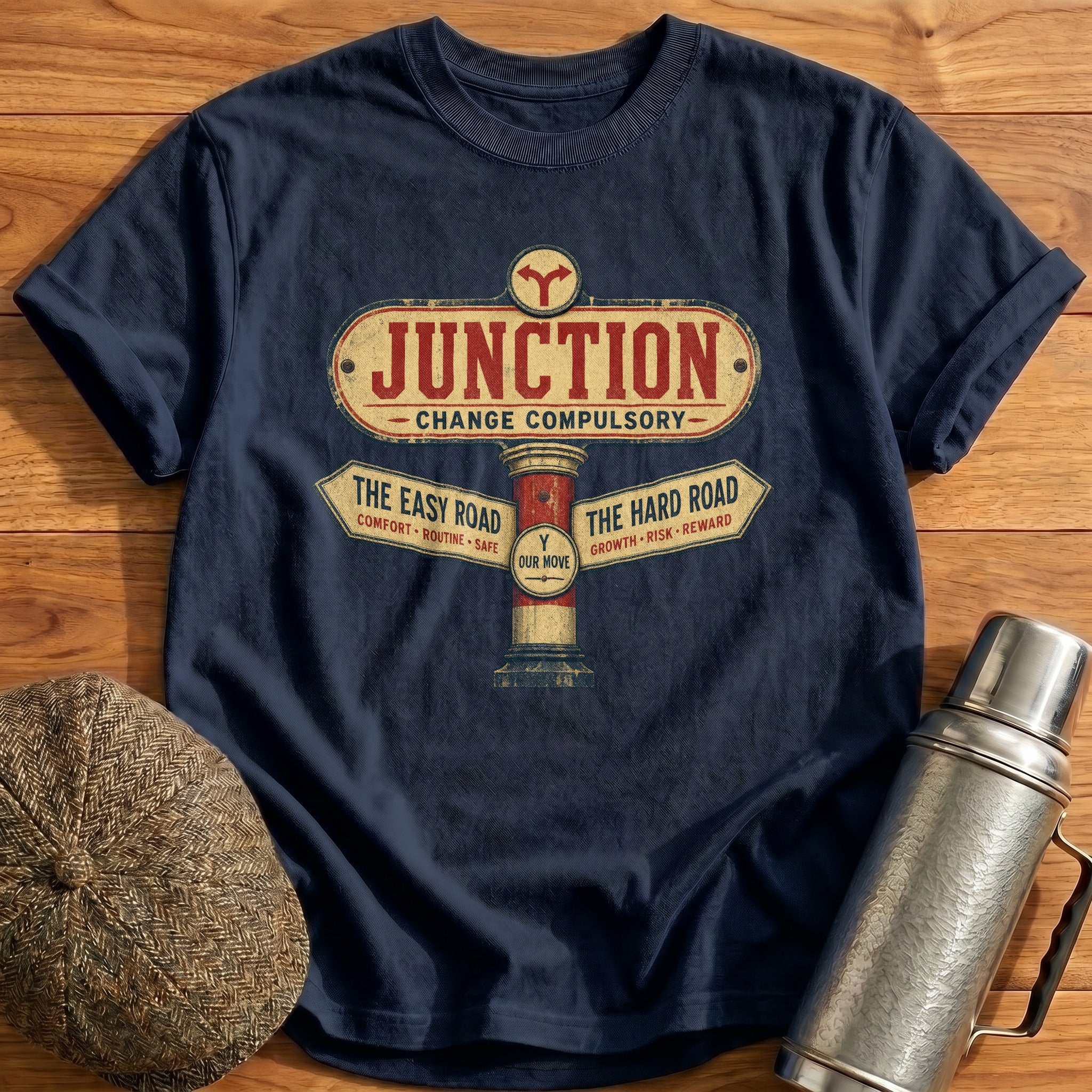 Junction T-Shirt - Navy