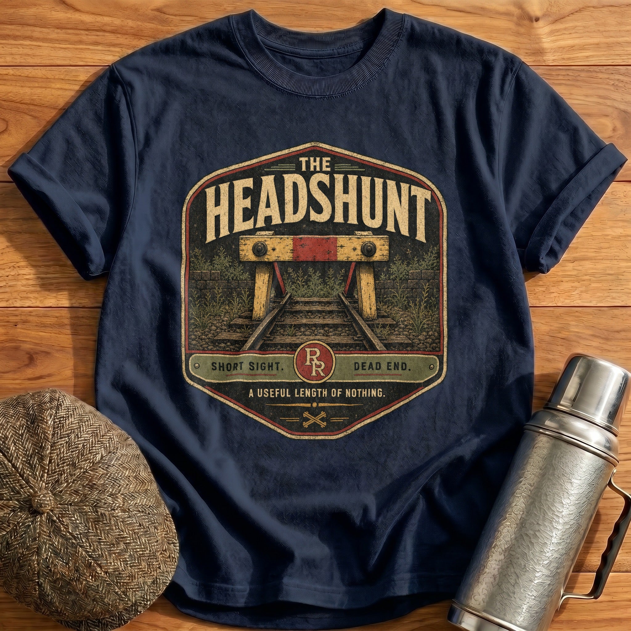 The Headshunt T-Shirt - Navy