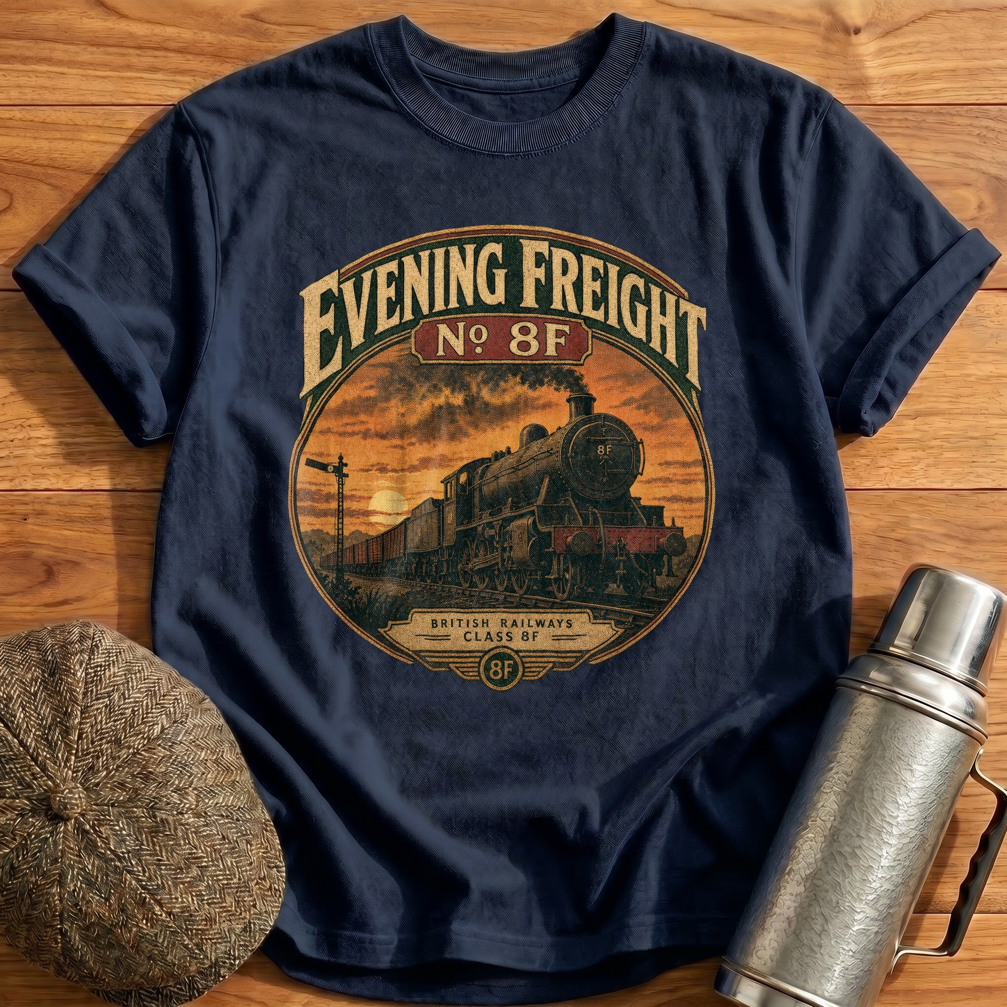 Evening Freight T-Shirt - Navy
