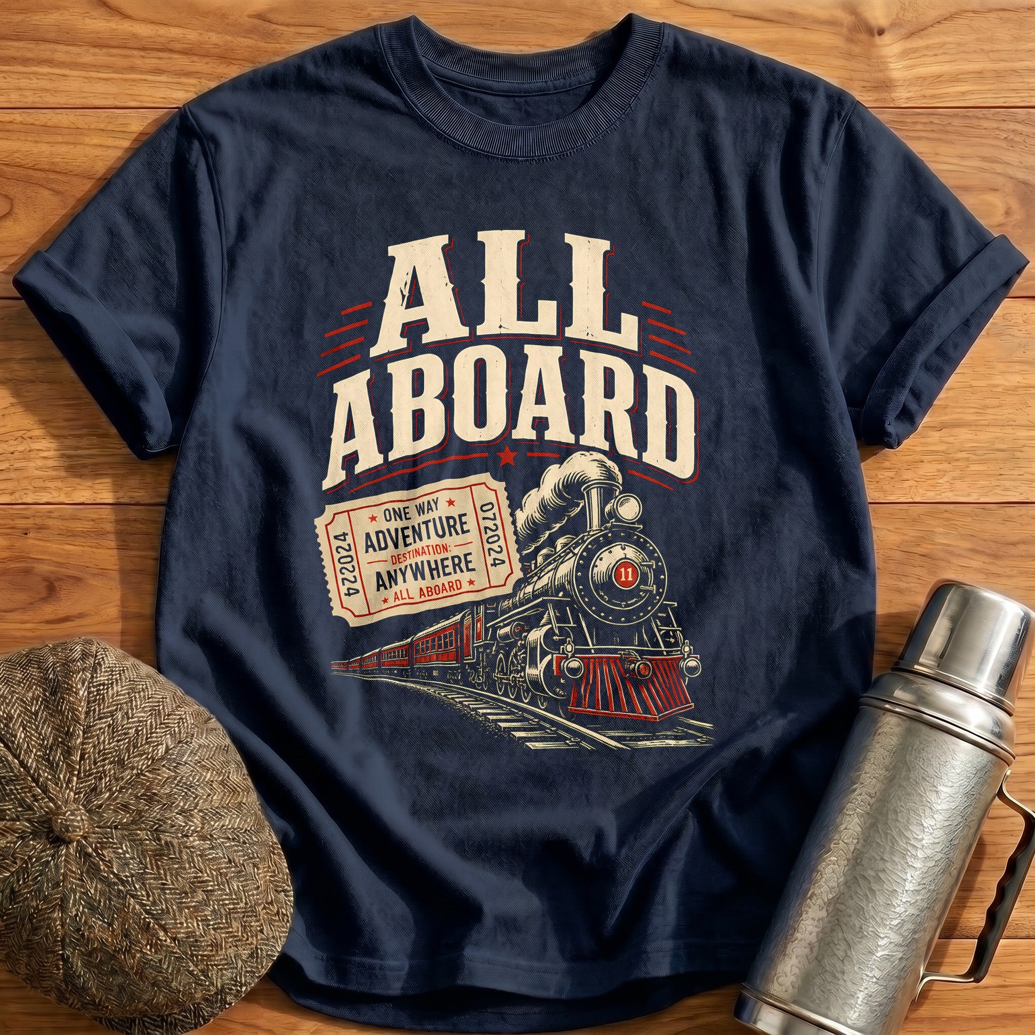 All Aboard 52 T-Shirt - Navy