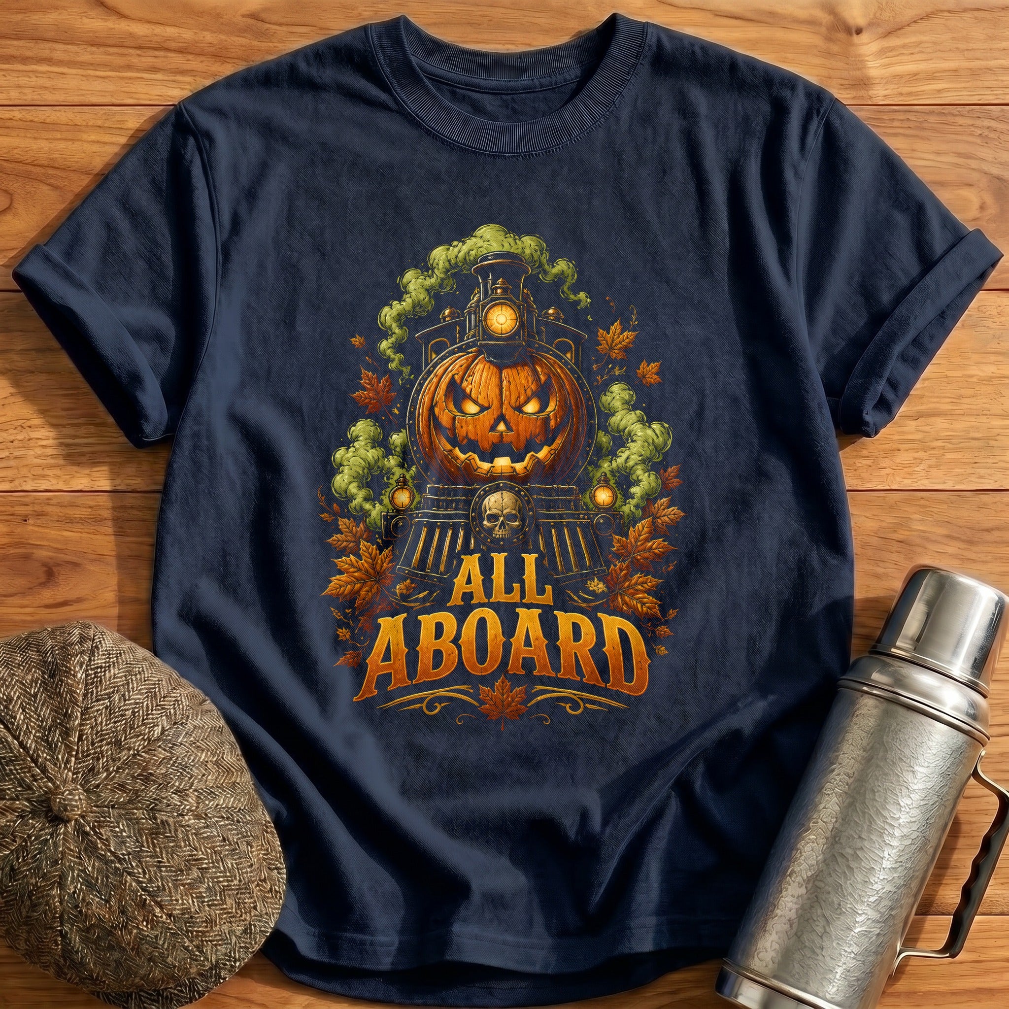 All Aboard Pumpkin Loco 88 - Navy