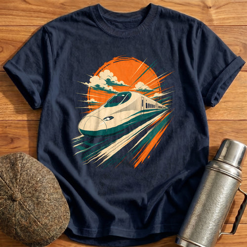 Anime Bullet 44 T-Shirt - Navy