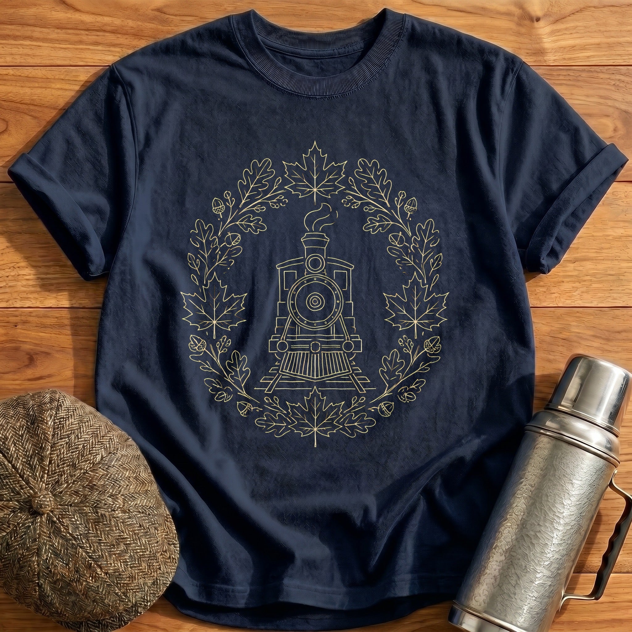 Autumn Wreath Loco 34 - Navy
