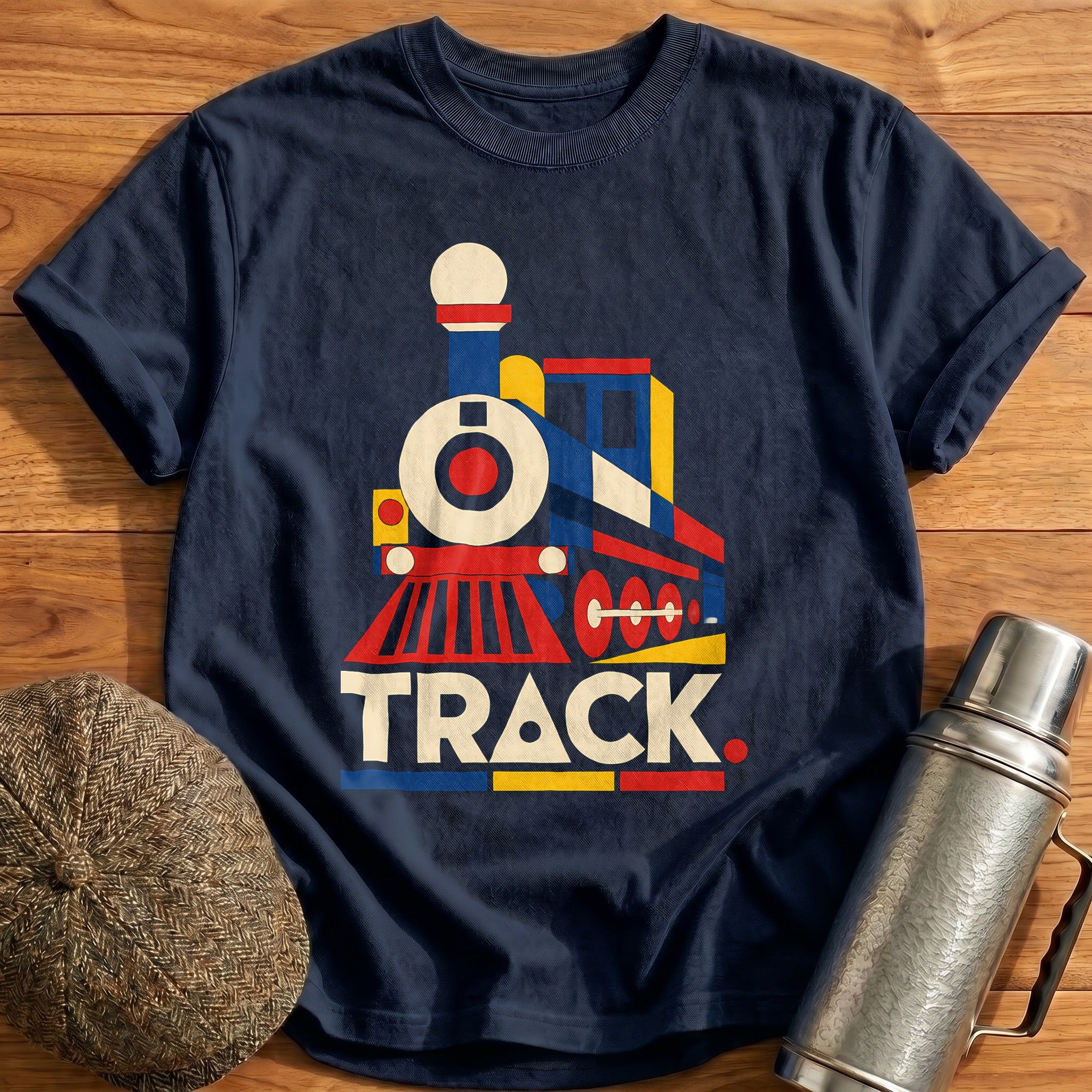 Bauhaus Loco T-Shirt - Navy