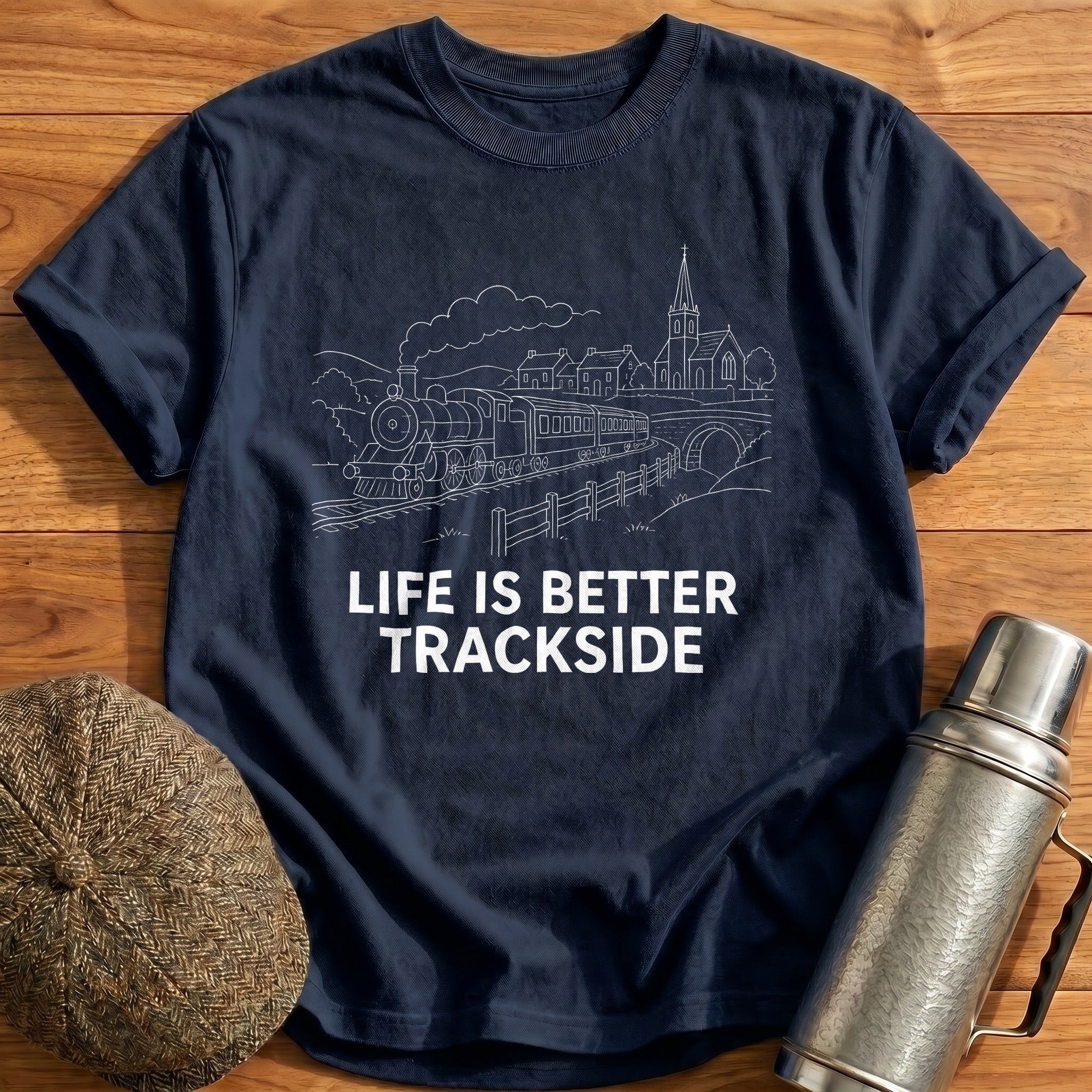 Better Trackside 25 T-Shirt - Navy