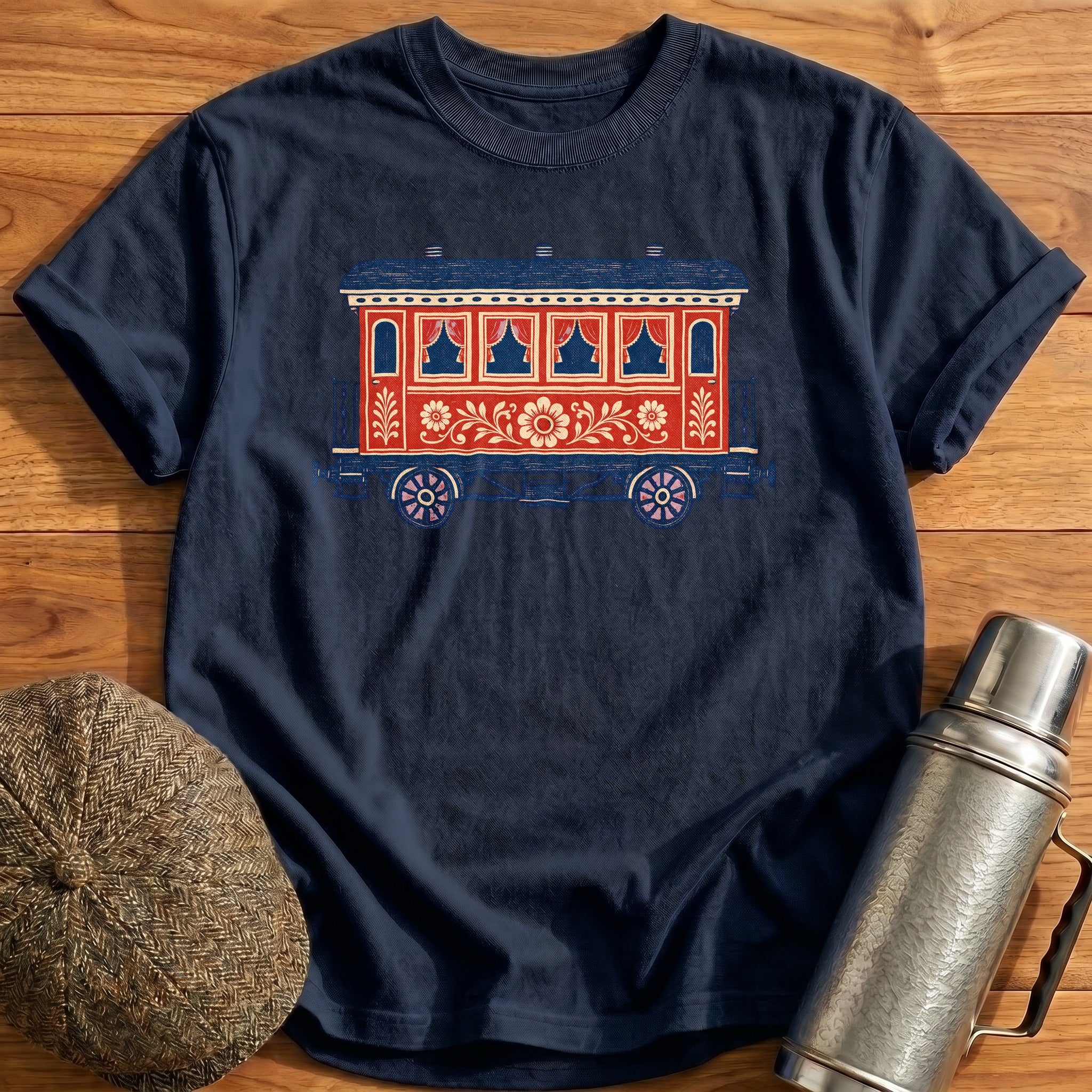 Blood & Custard T-Shirt - Navy