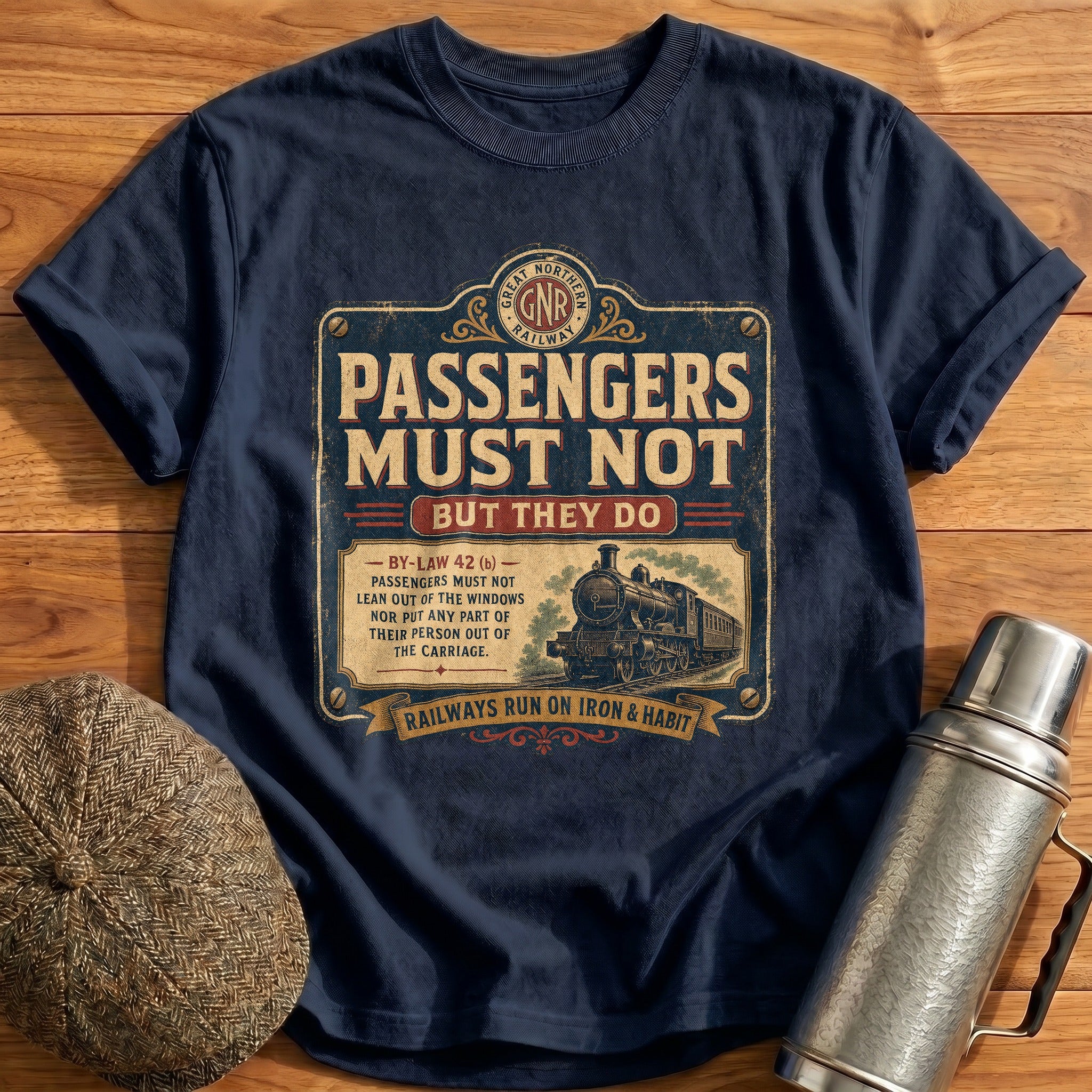 But They Do T-Shirt - Navy