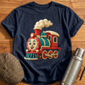 Claymation Train 87 T-Shirt - Navy