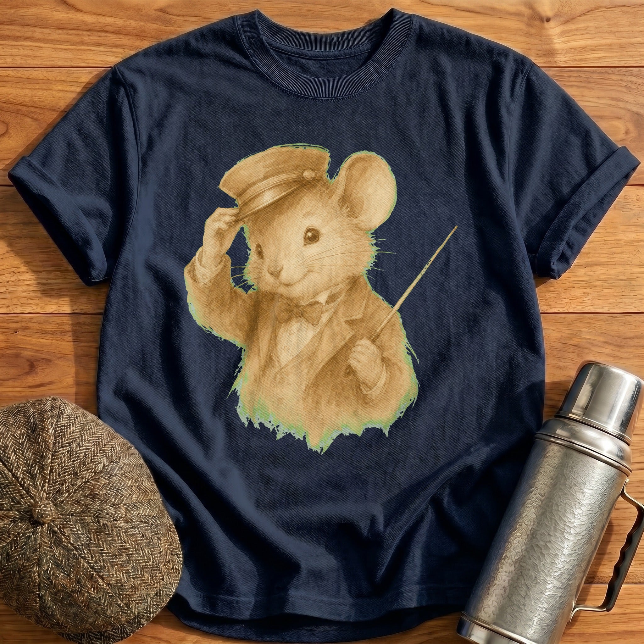 Conductor's Grace T-Shirt - Navy