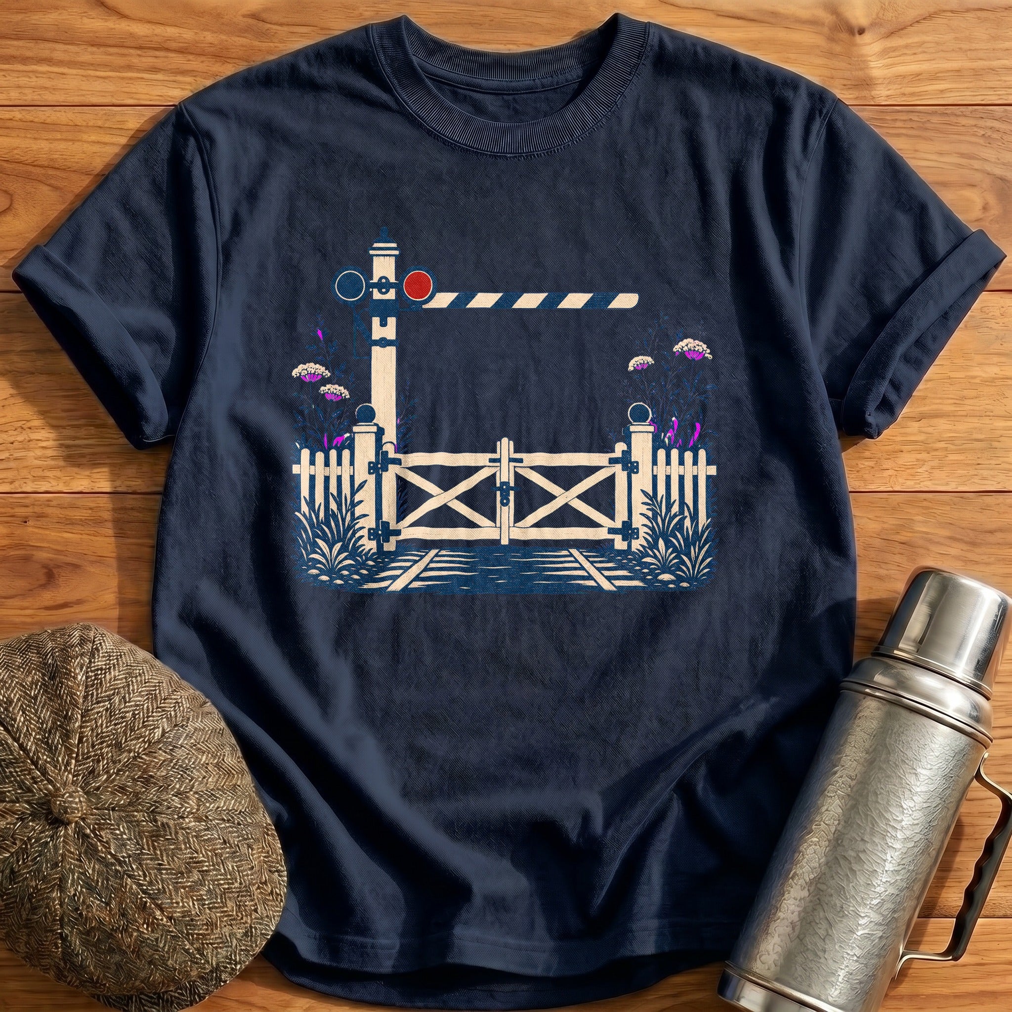 Crossing Keeper T-Shirt - Navy