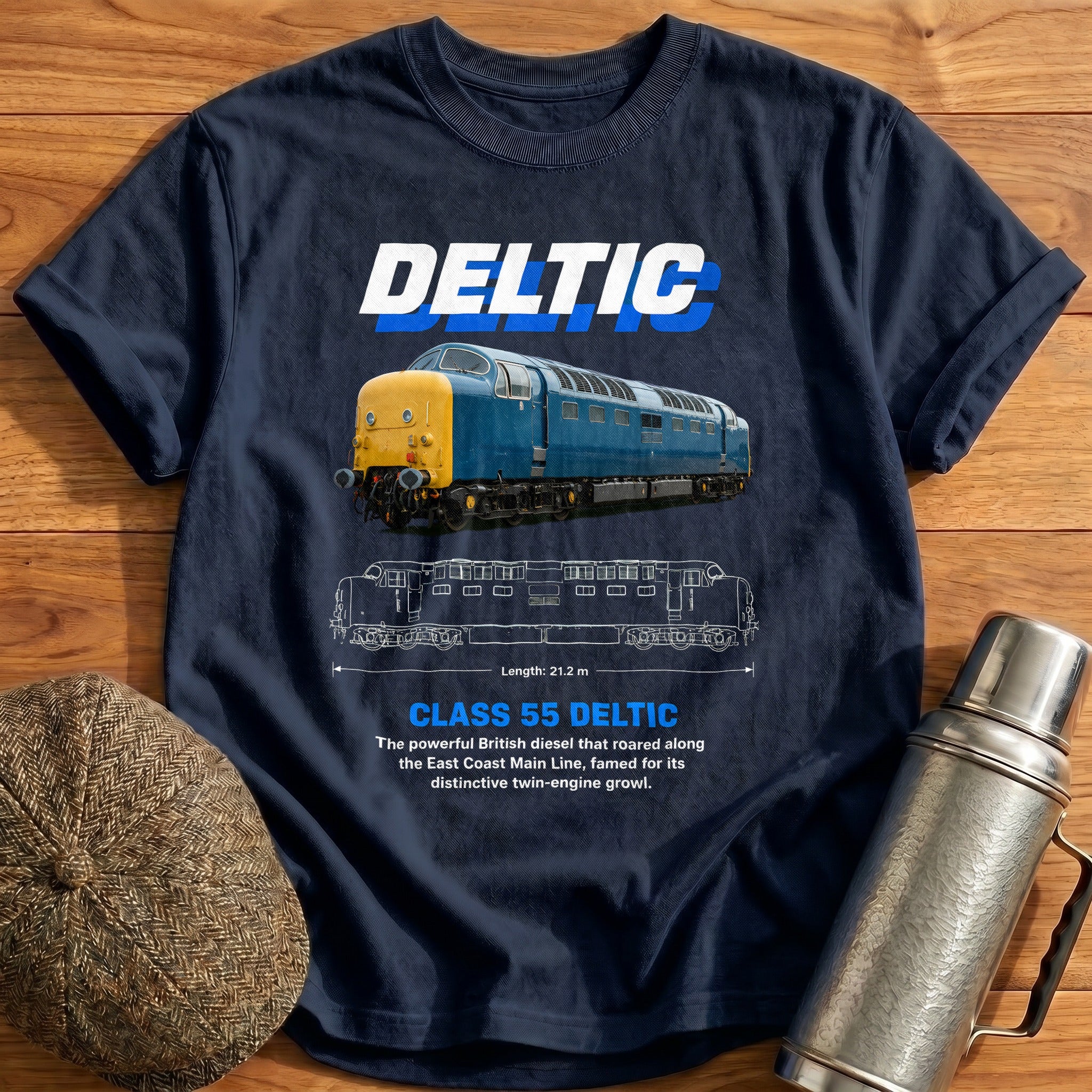 Deltic 91 T-Shirt - Navy